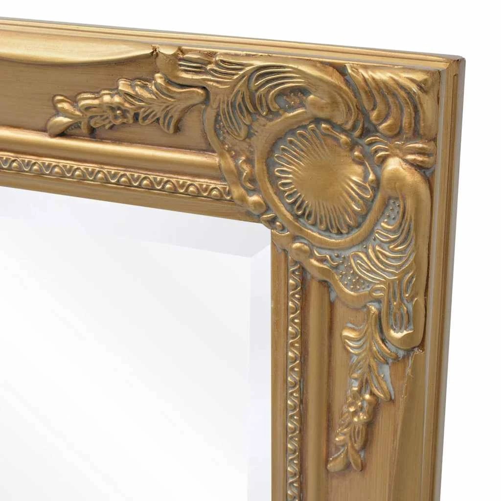 6 Vidaxl Mirror Hanging Mirror - Gold, 6 of 9