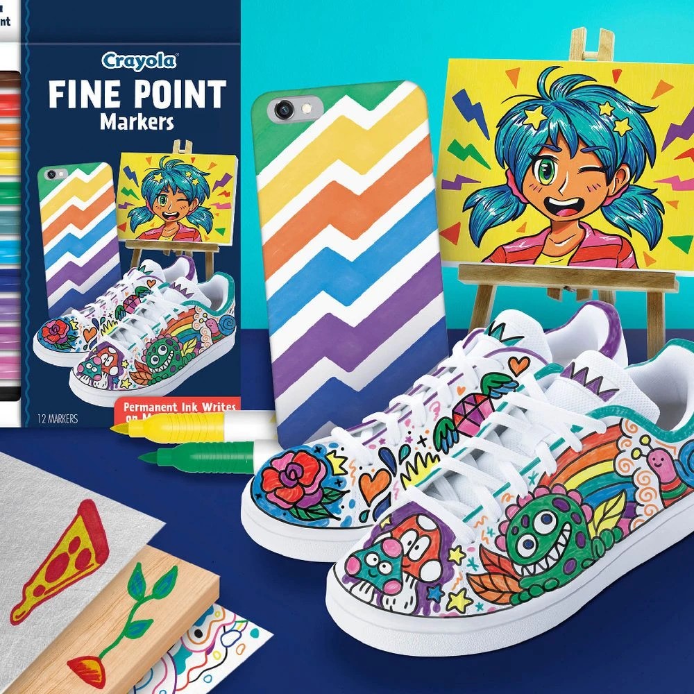 4 Crayola Fine Point Markers 12 Pack, 4 of 4