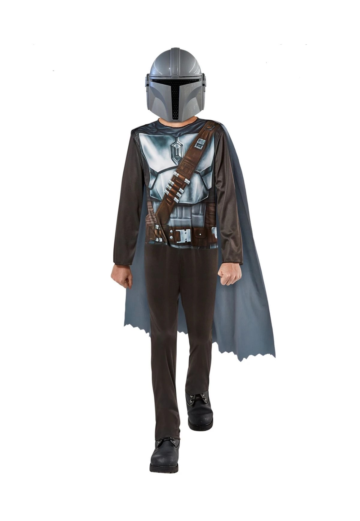 1 Star Wars Mandalorian Costume - Ages 6-8, 1 of 5