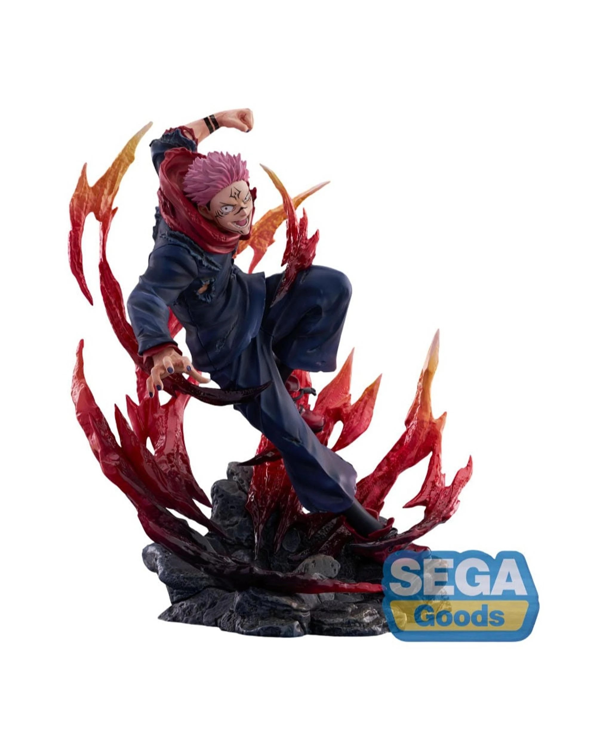 1 SEGA FiGURiZMa Jujutsu Kaisen Sukuna Figure, 1 of 8