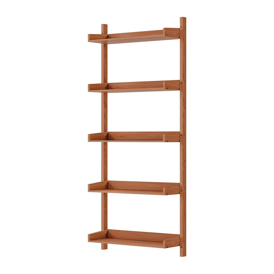 1 Artiss Bookshelf Floating Shelf - Brown, 1 of 6
