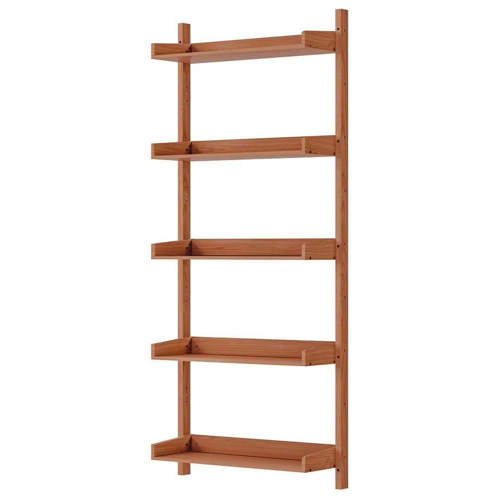 1 Artiss Bookshelf Floating Shelf - Natural, 1 of 5