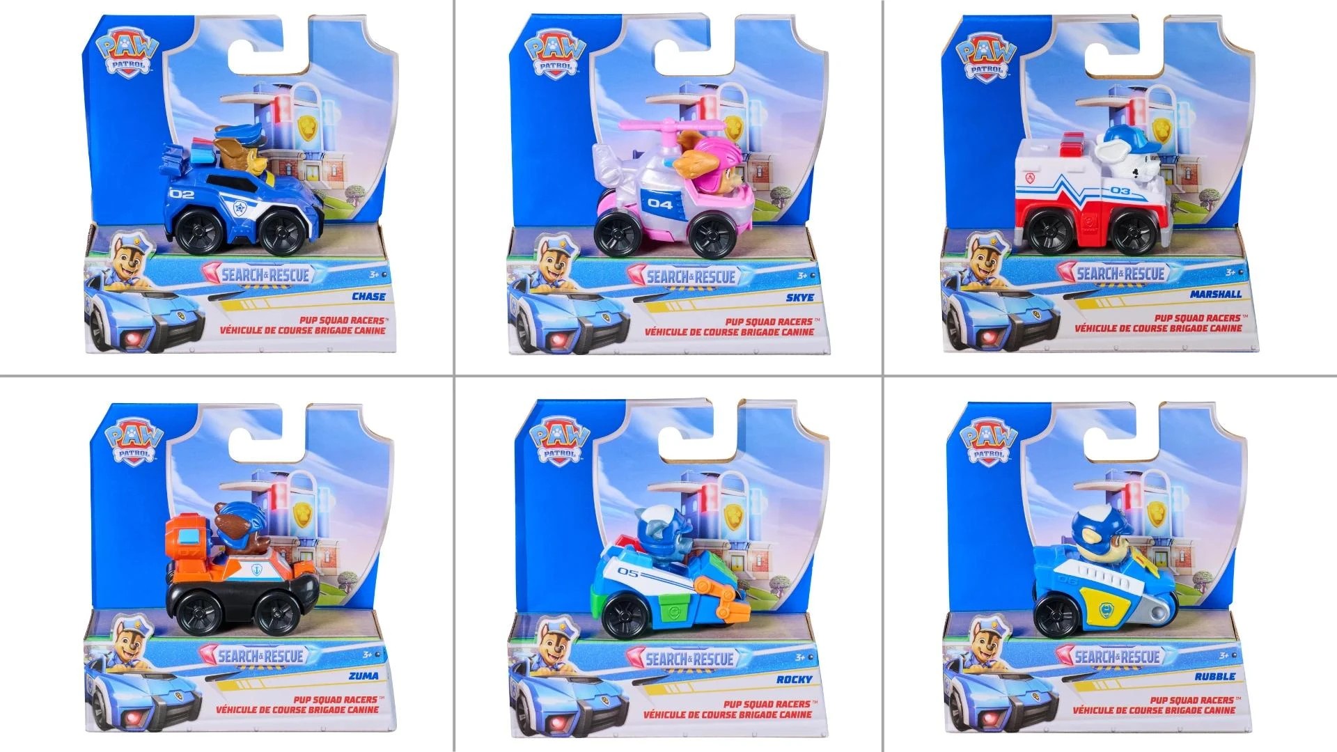 1 PAW Patrol Pup Squad Search & Rescue Racer - Assorted - Multi, 1 of 1