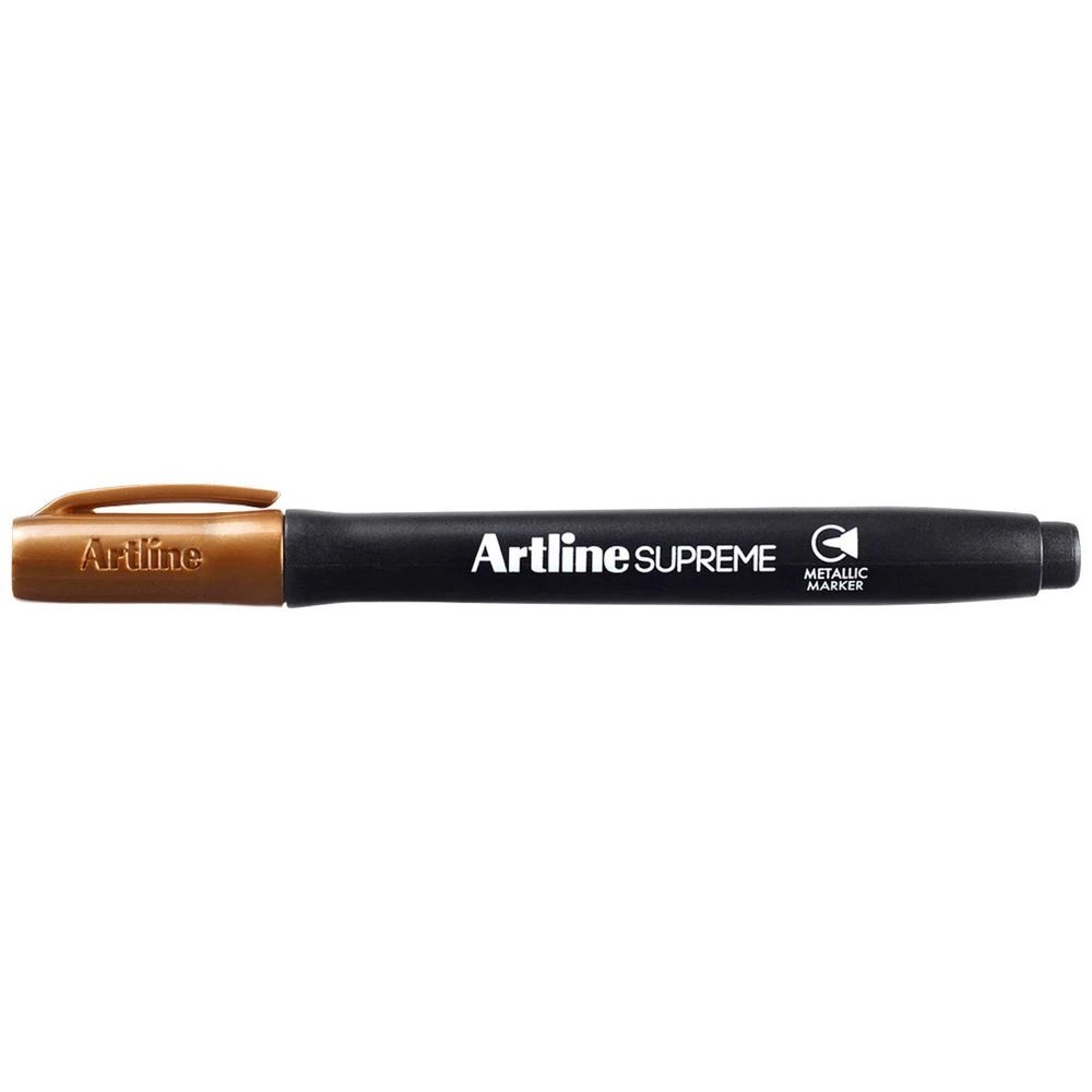 1 Artline Supreme Permanent Marker Metallic Bronze, 1 of 2