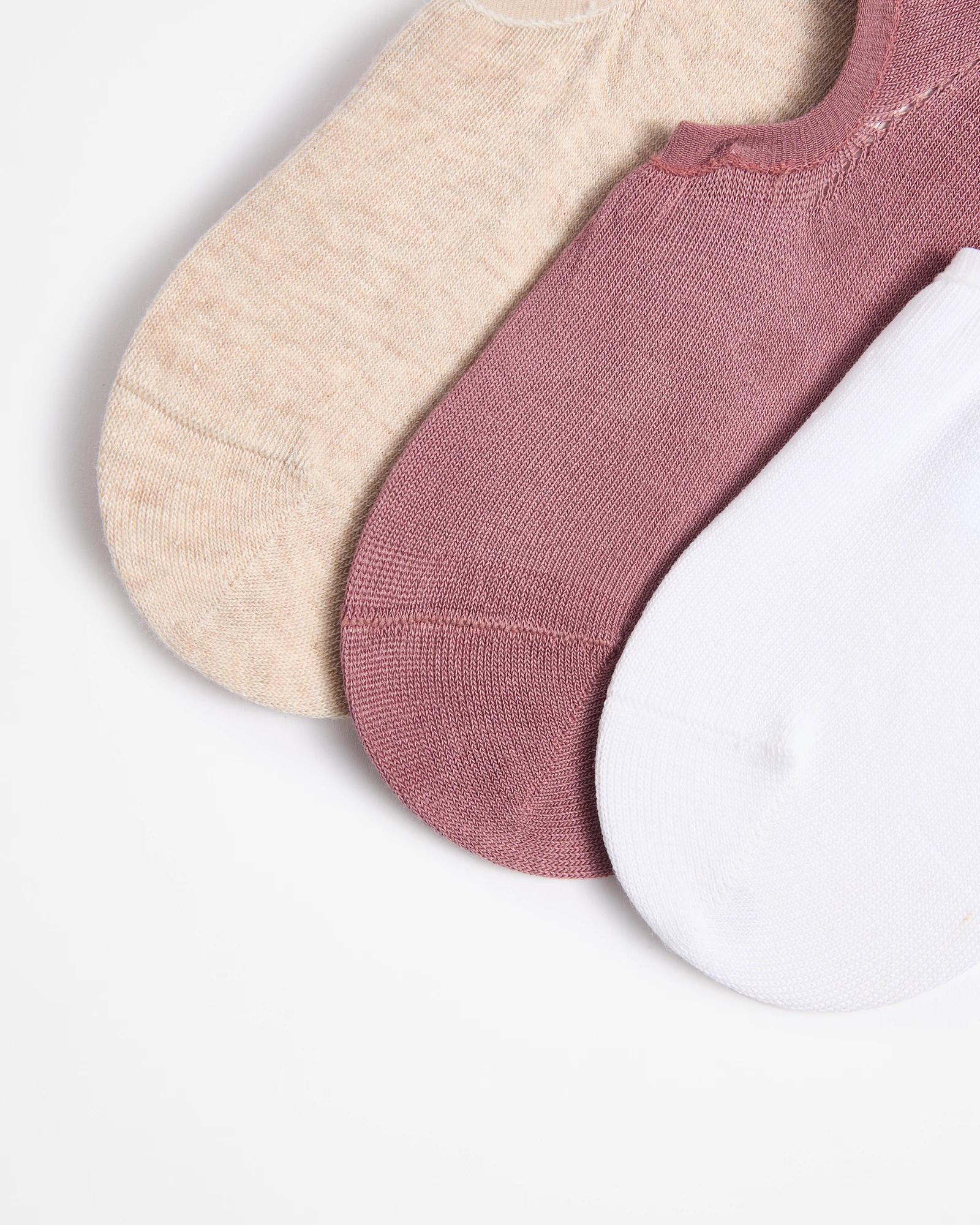 2 Target Active Australian Cotton Blend 3 Pack No Show Socks MULTI, 2 of 3