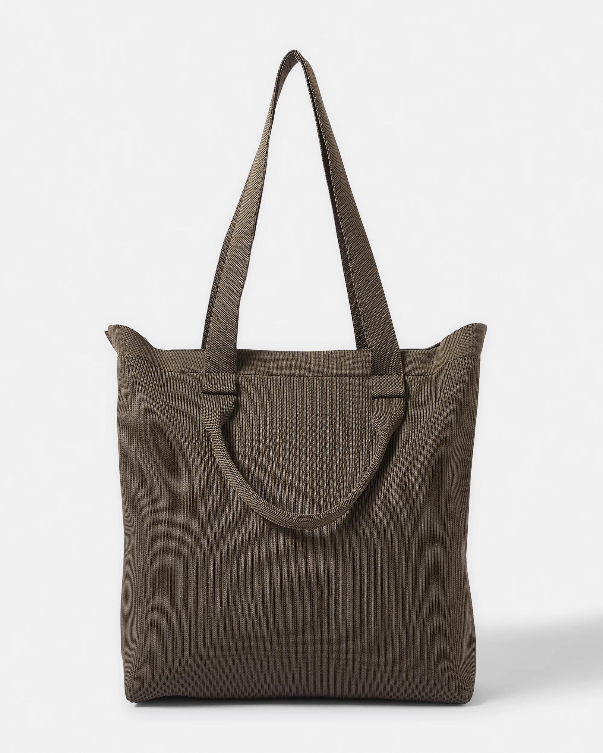1 Knit Tote Bag Dark Camo, 1 of 6