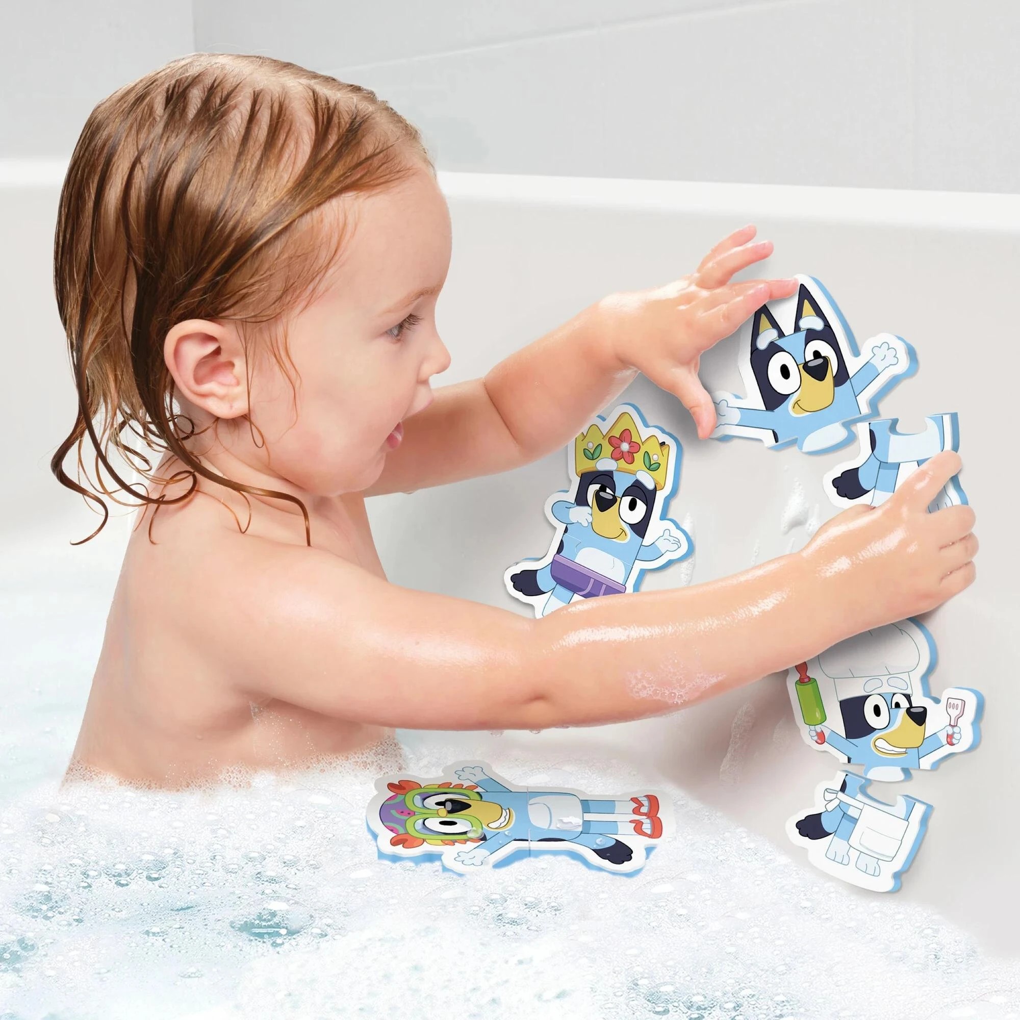 2 Bluey Bath Puzzle Set 8 Piece
 - Blue, 2 of 5
