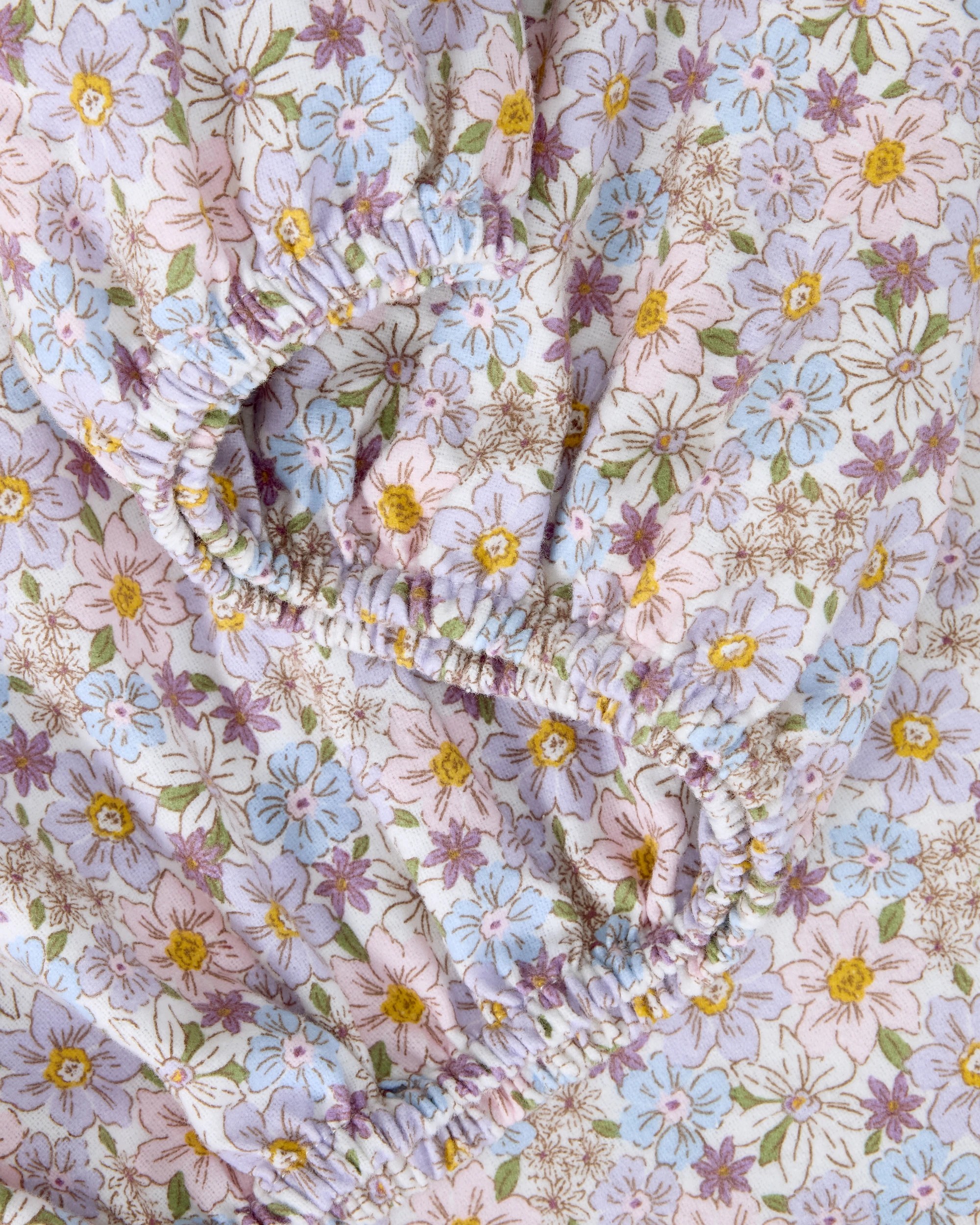 3 Floral Cotton Flannelette Sheet Set - Queen Bed, 3 of 7