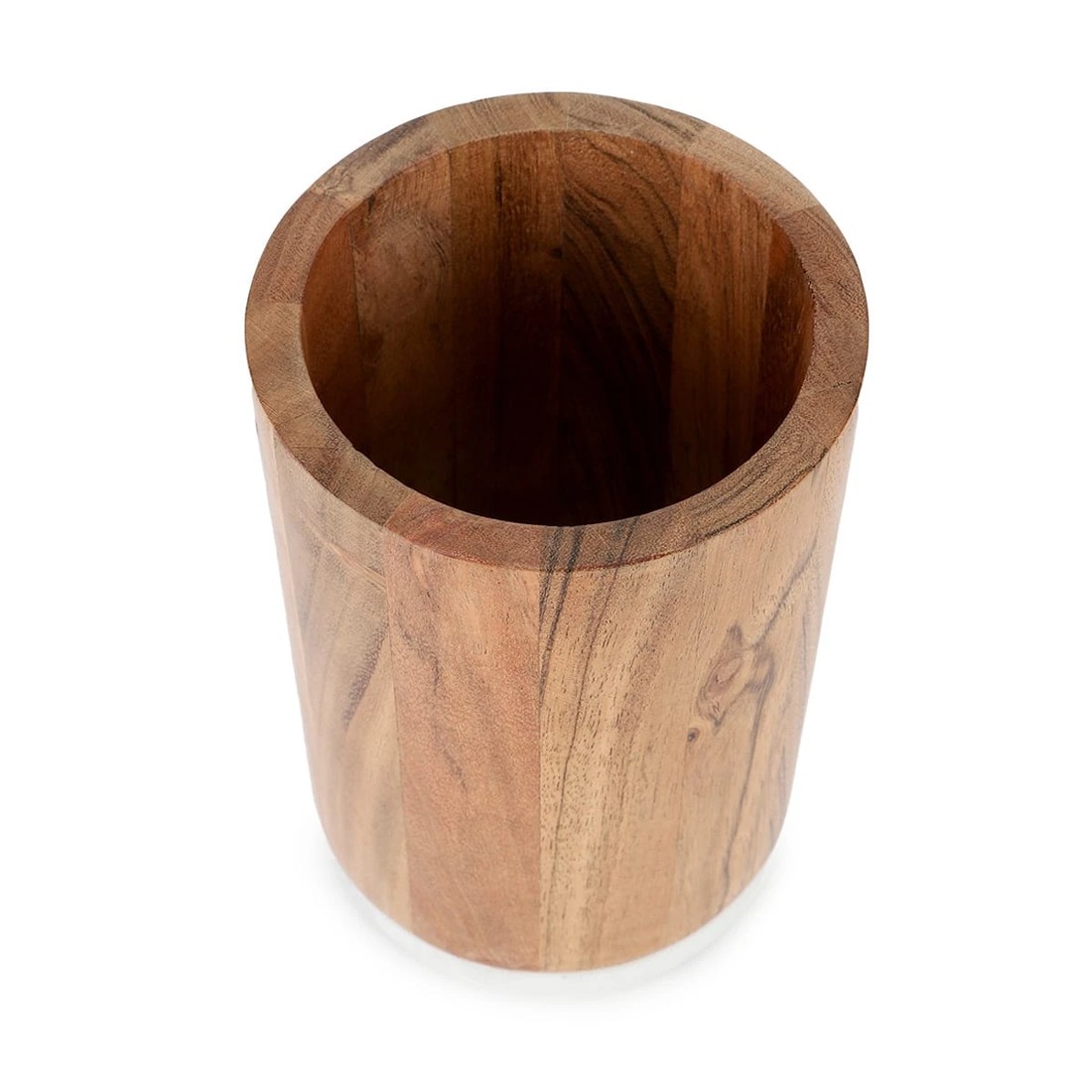 2 Acacia/Marble Utensil Holder, 2 of 6