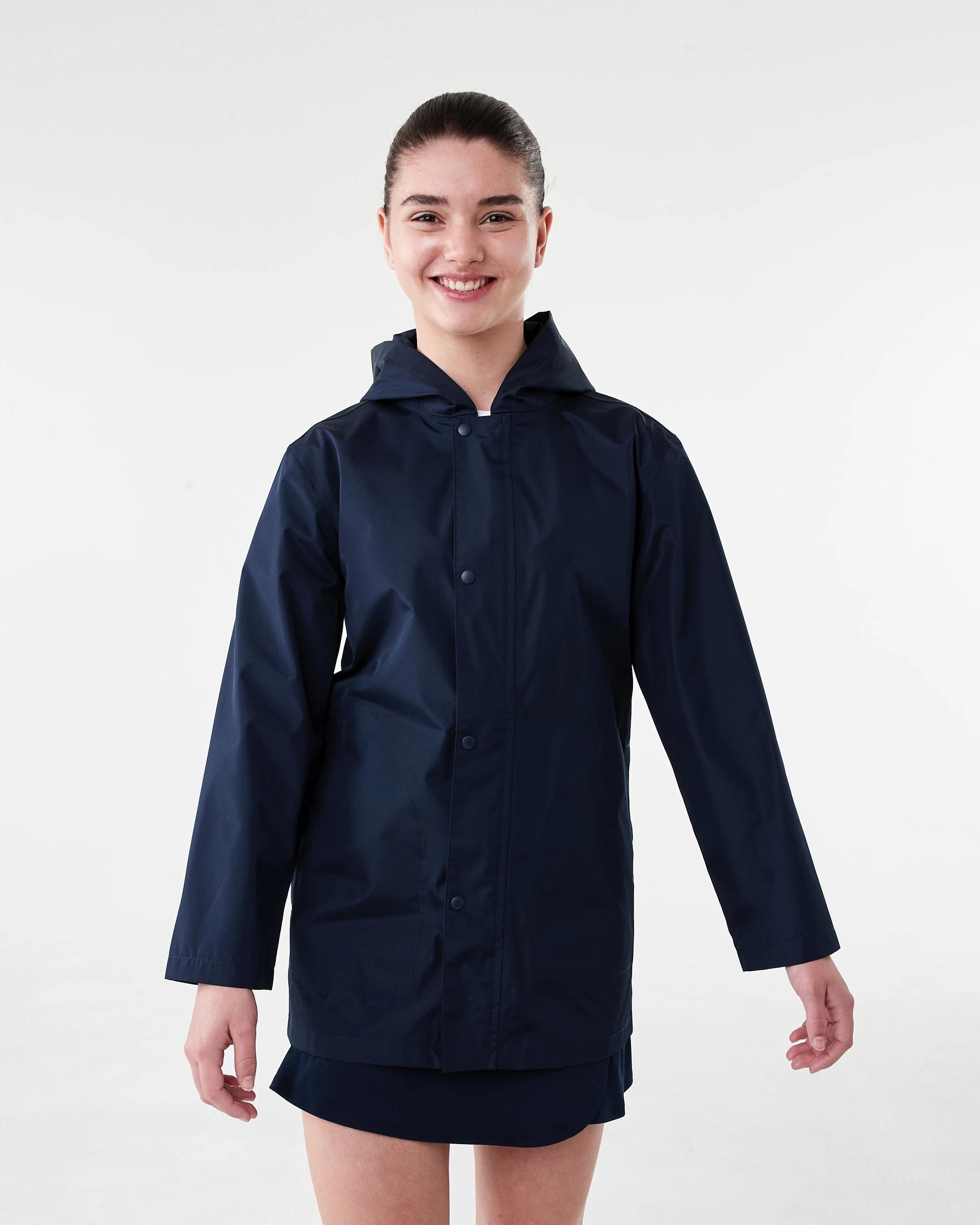 2 School Lightweight Raincoat Nvy Sphire, 2 of 9