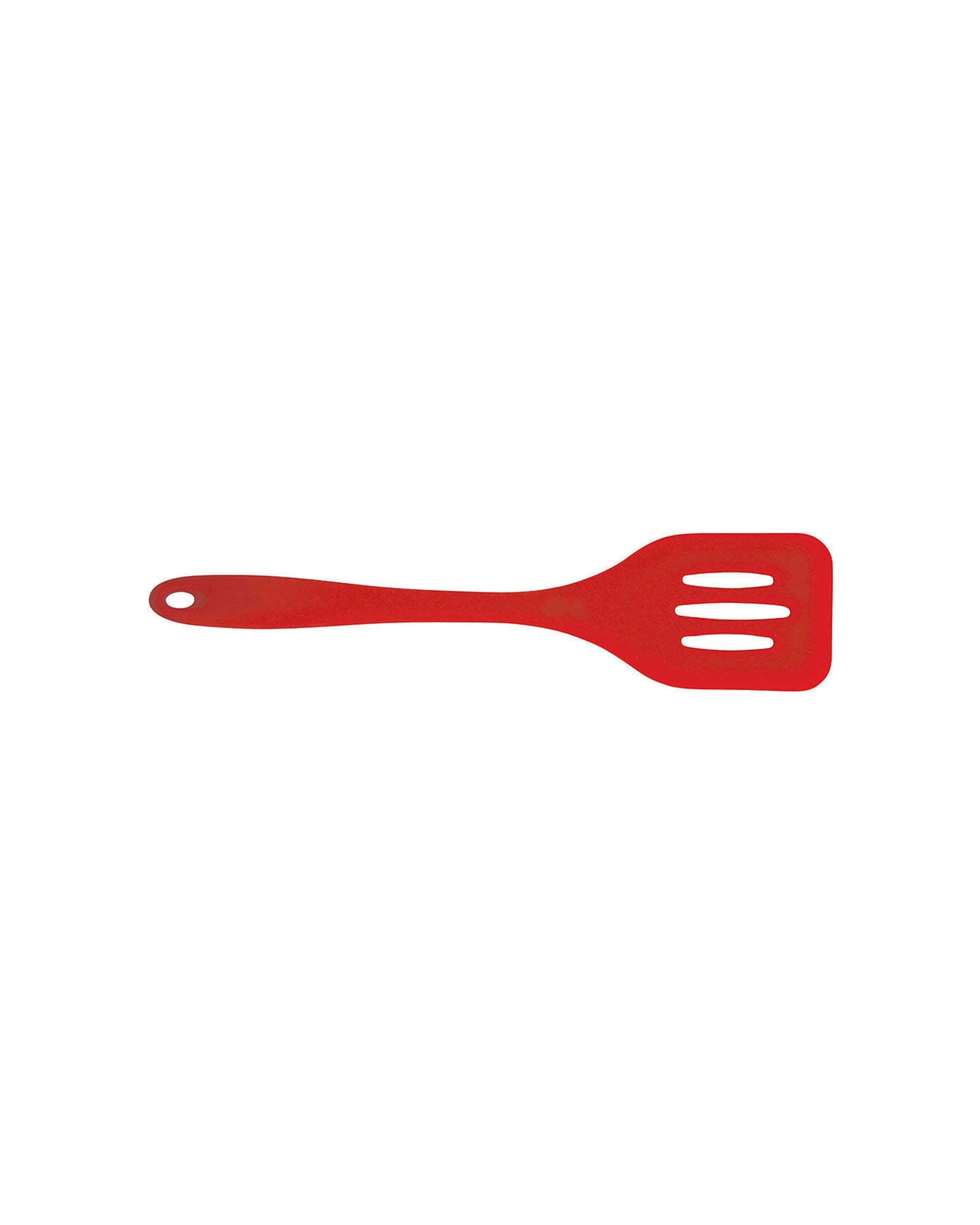 1 Avanti 28.5cm Silicone Slotted Turner Heat Resistant Dishwasher Safe Utensil - Red, 1 of 2
