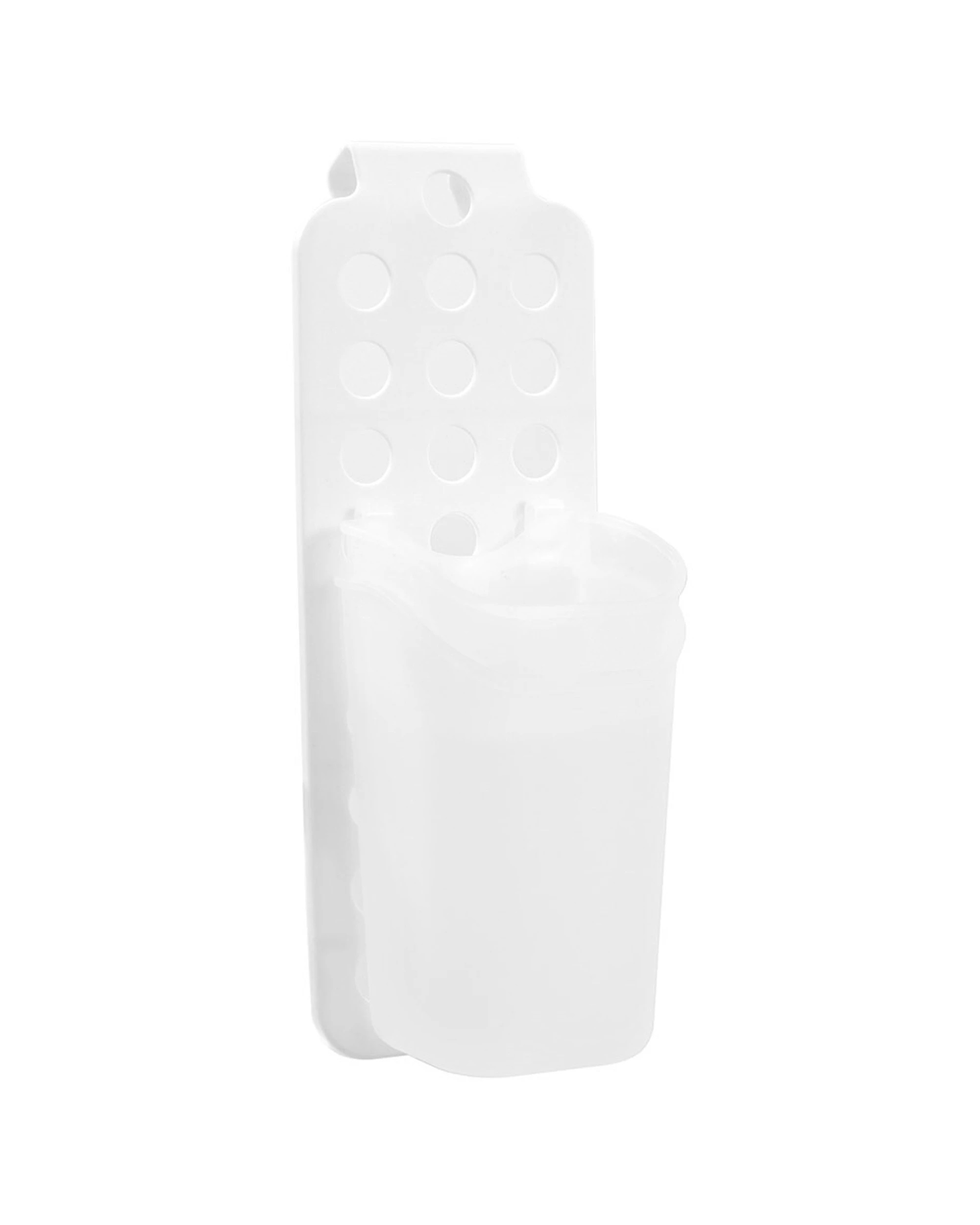 4 Boxsweden Bathroom Hanging Storage Basket Adjustable Durable 11.5x32.5cm - White, 4 of 6