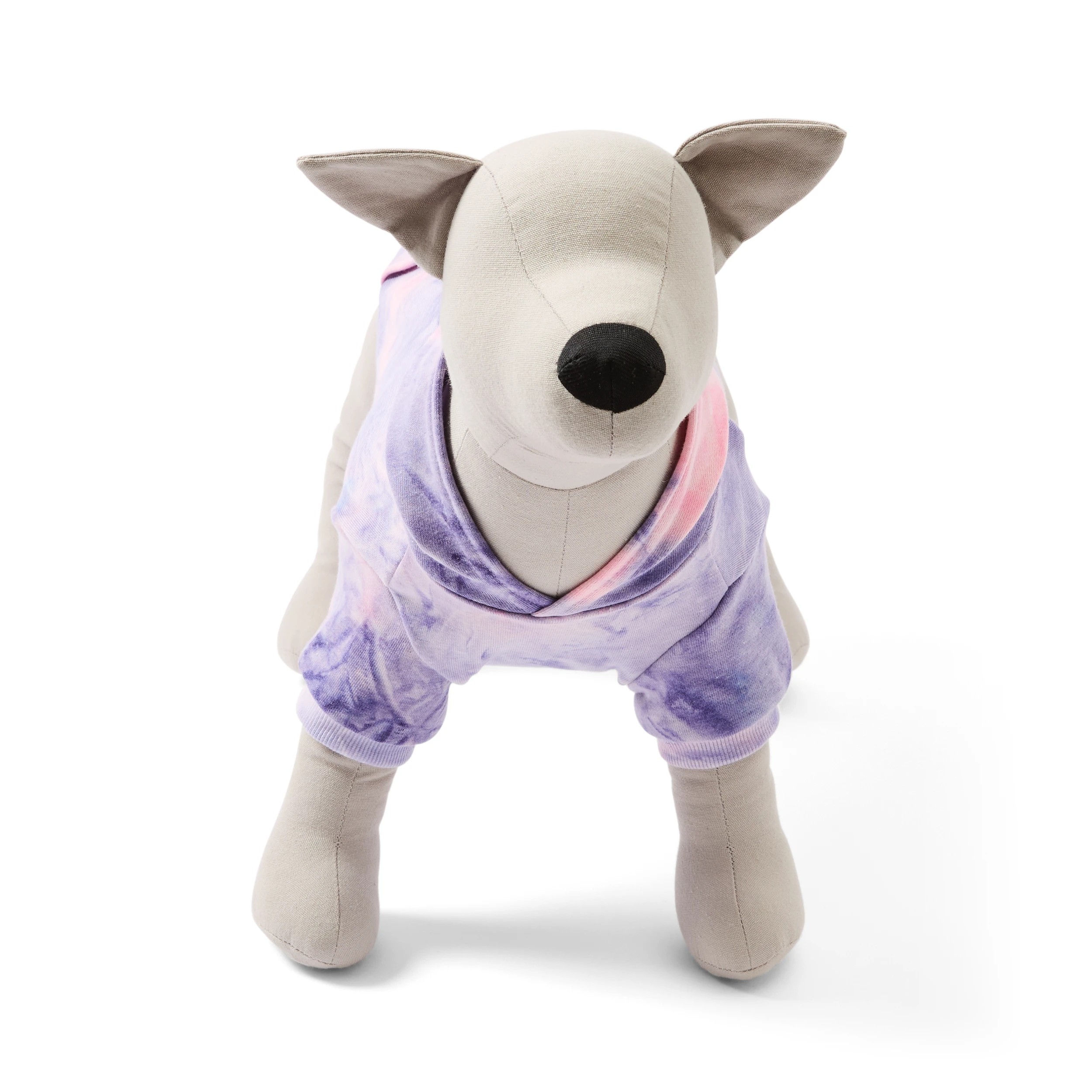 4 Pet Hoodie Tie-Dye - Medium, Lilac, 4 of 10