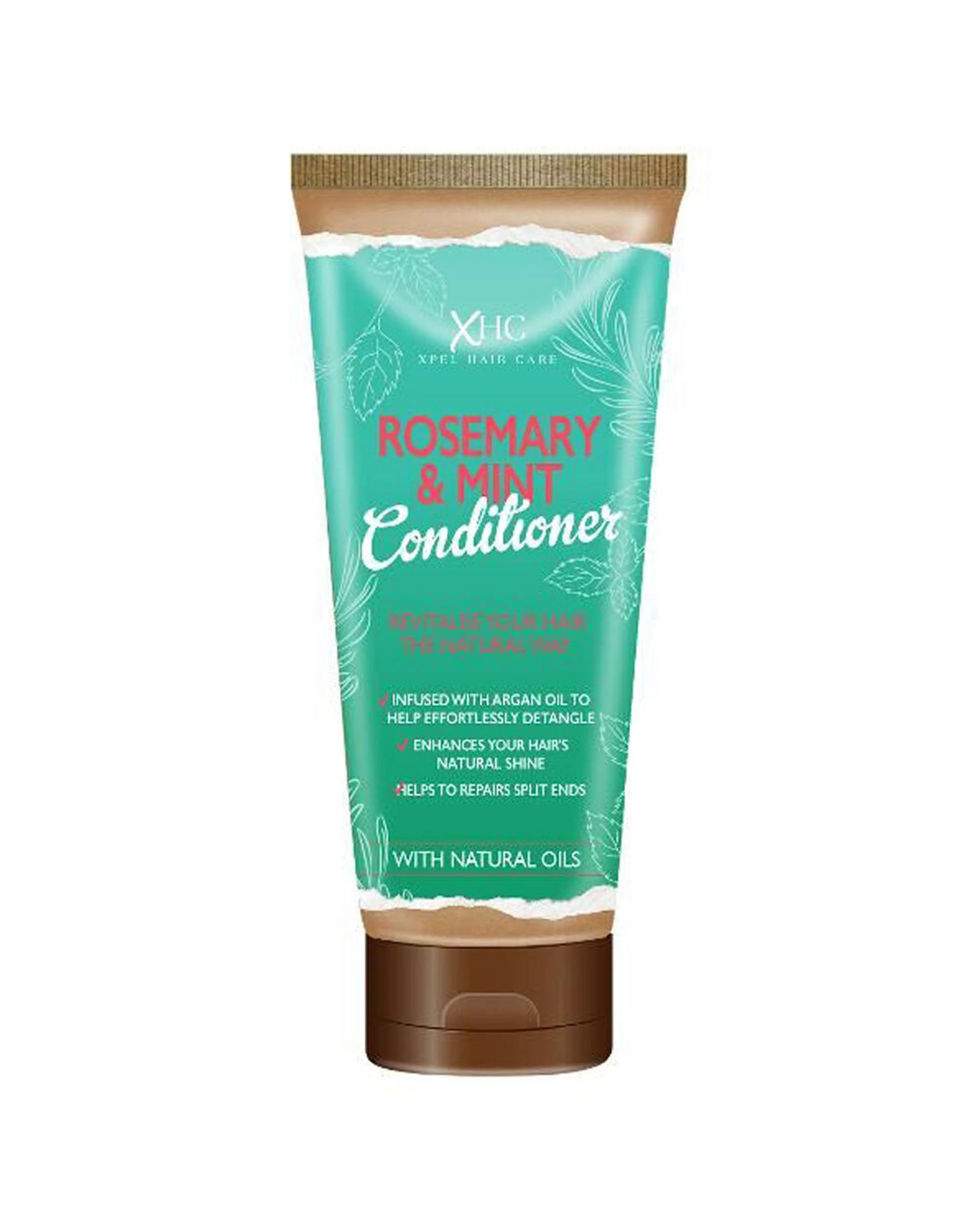 2 XHC 12PK Rosemary & Mint Conditioner For Dry Scalp Hair Split Ends 300ml - Multi, 2 of 3