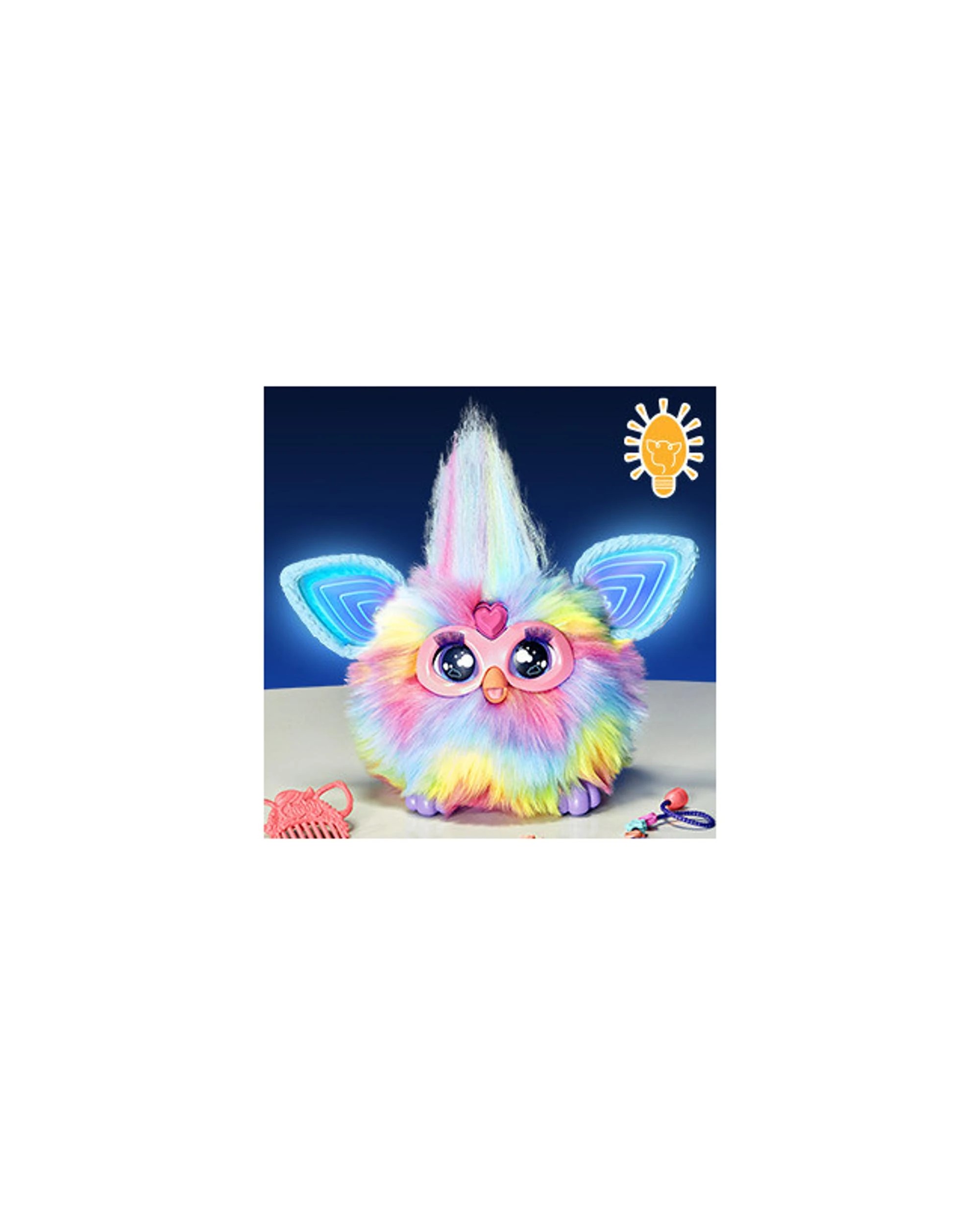 4 FURBY Interactive Pet - Tie Dye - Multi, 4 of 6