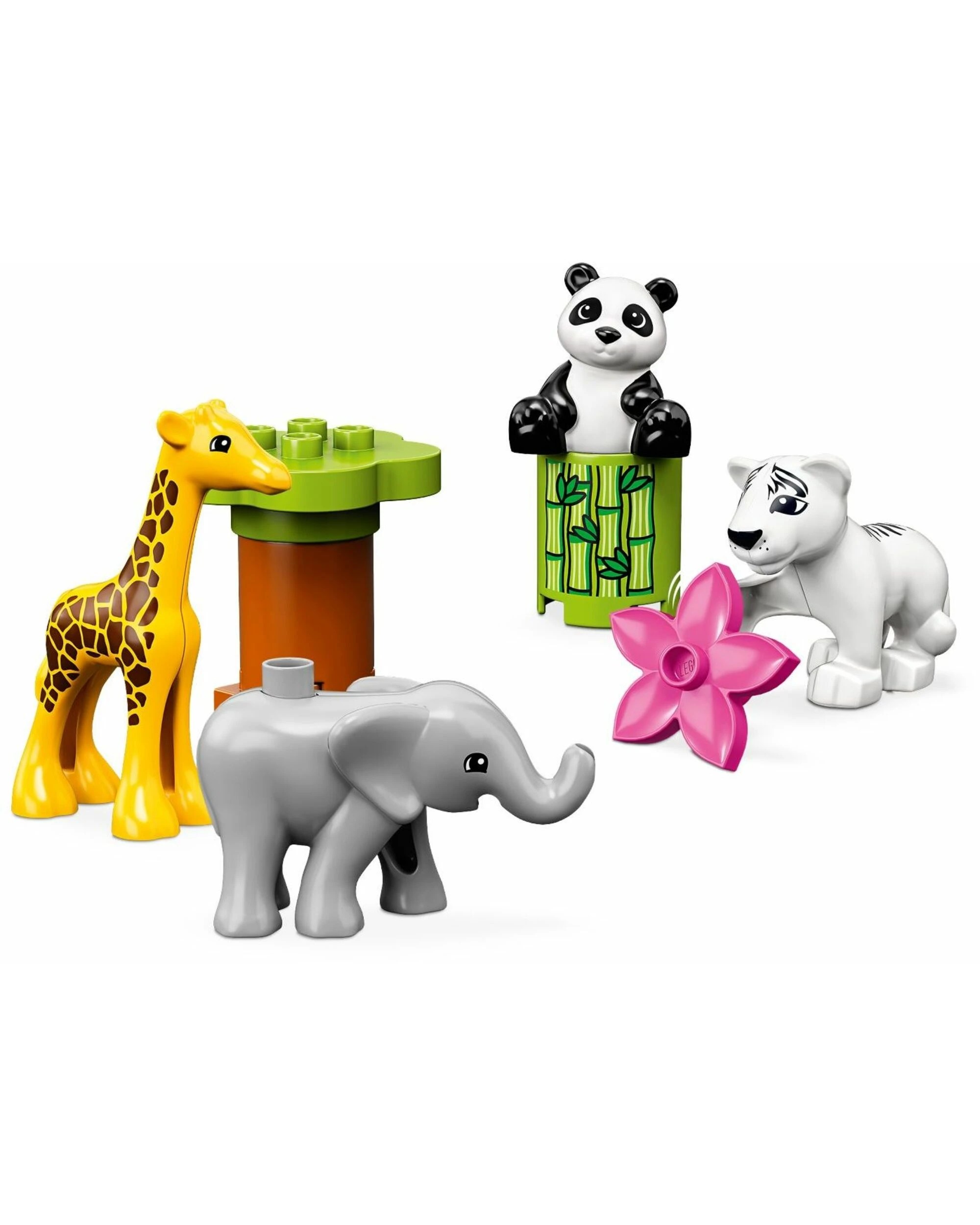 2 LEGO 10904 Baby Animals: Panda, Tiger, Giraffe & Elephant Set, 2 of 4