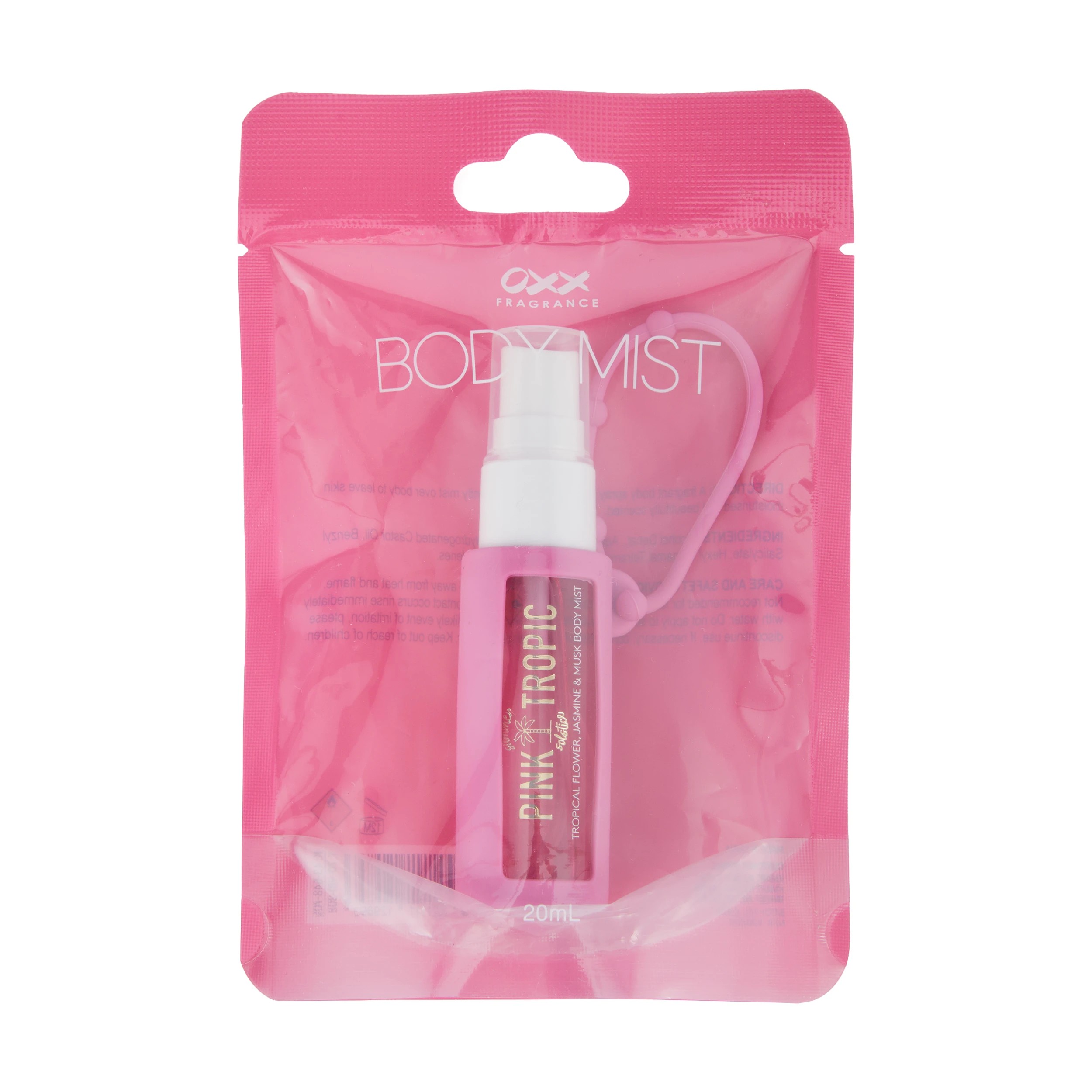 1 OXX Fragrance Summer Solstice Pink Tropic Body Mist 20ml - Tropical Flower, Jasmine and Musk, 1 of 6