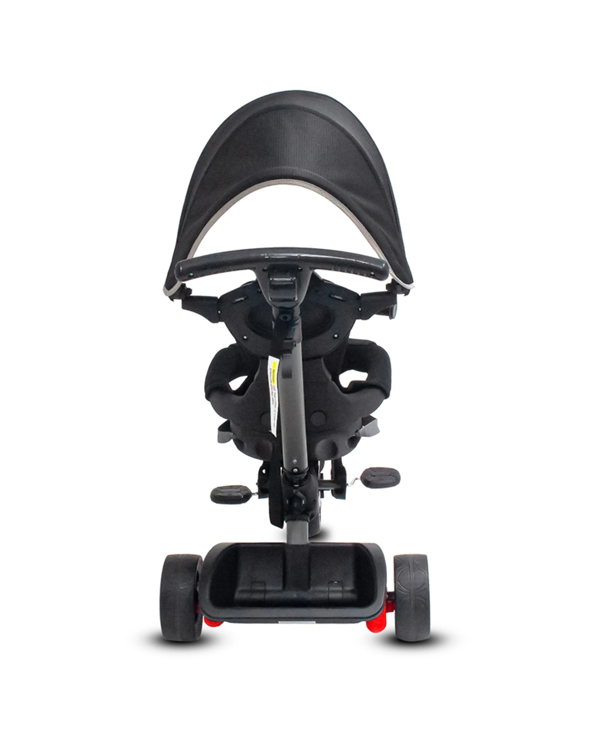 9 Vee Bee Explorer Kids Toddler Trike Ride On Black With Canopy Parent Handle 10-36 Months - Black, 9 of 9