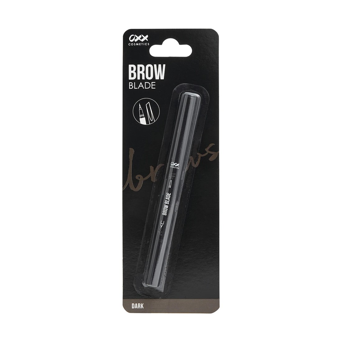 1 OXX Cosmetics Brow Blade - Dark Brown, 1 of 8