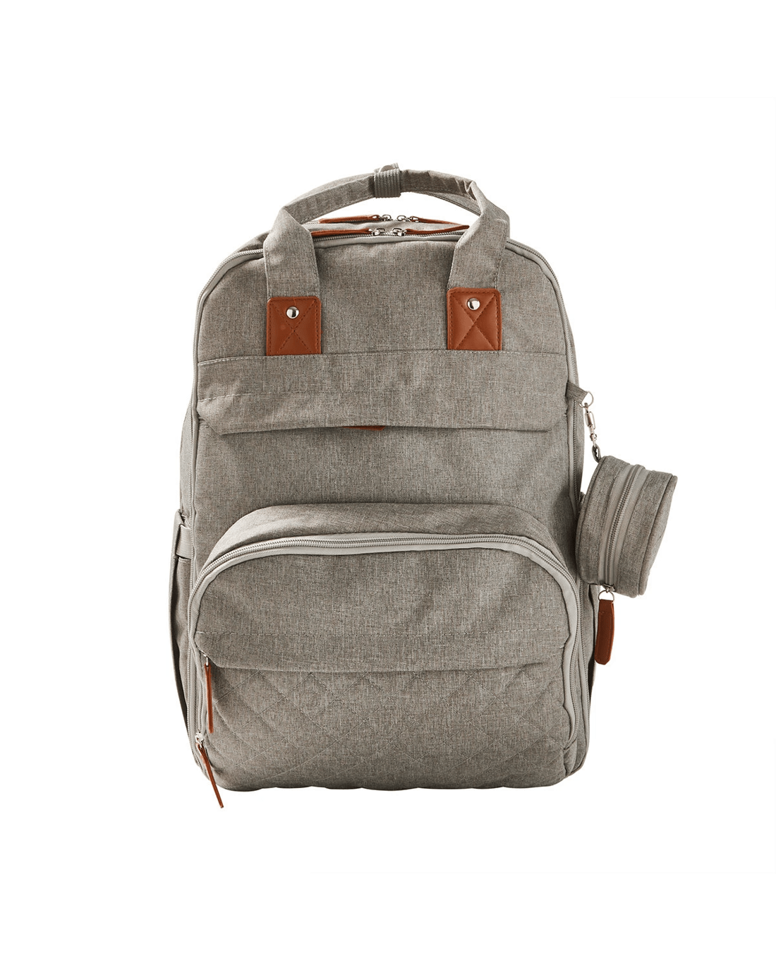 2 Nappy Backpack Set - Grey, 2 of 8