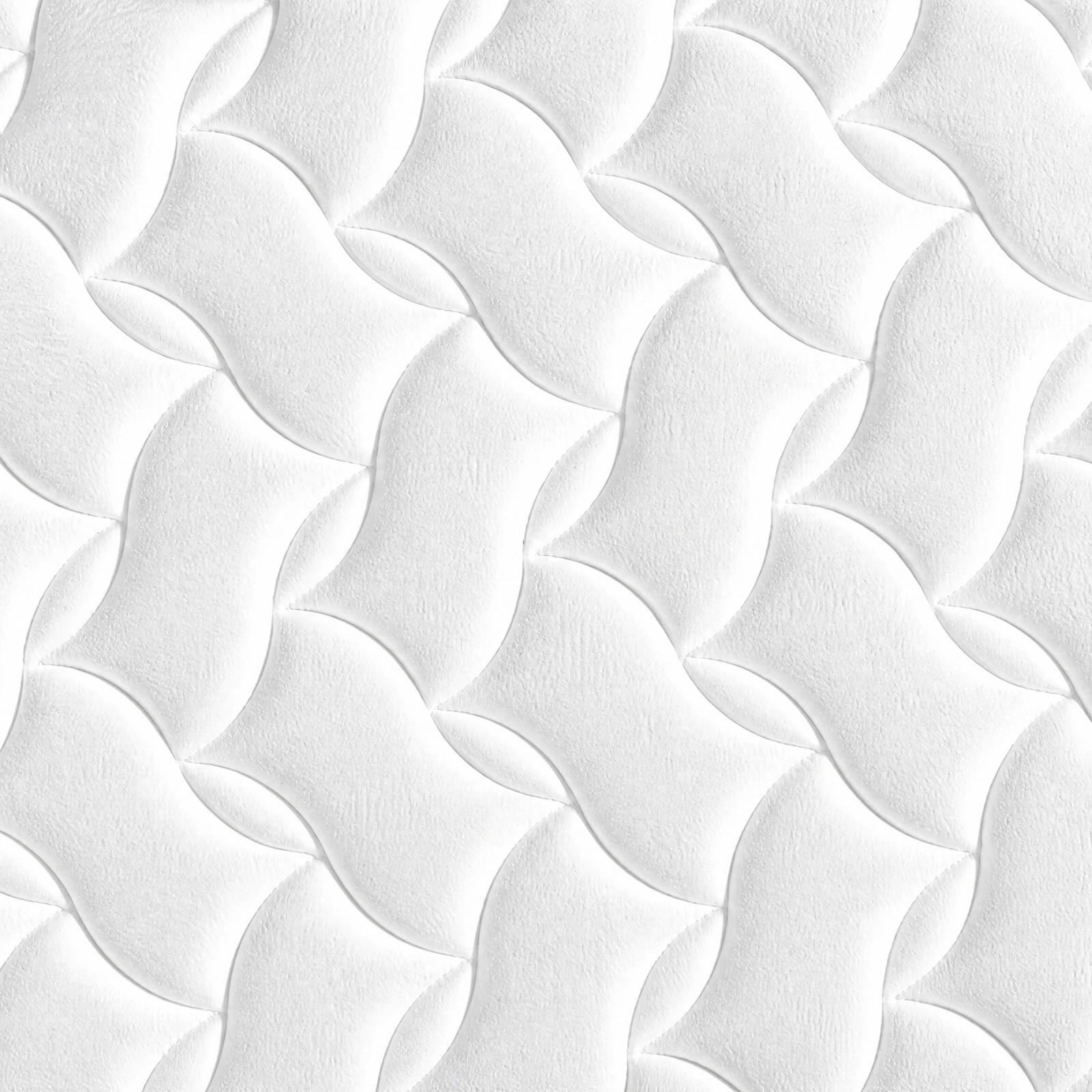 7 Advwin 34CM Hybrid Mattress with Memory Foam & Individual Pocket Springs Double Size - White, 7 of 9