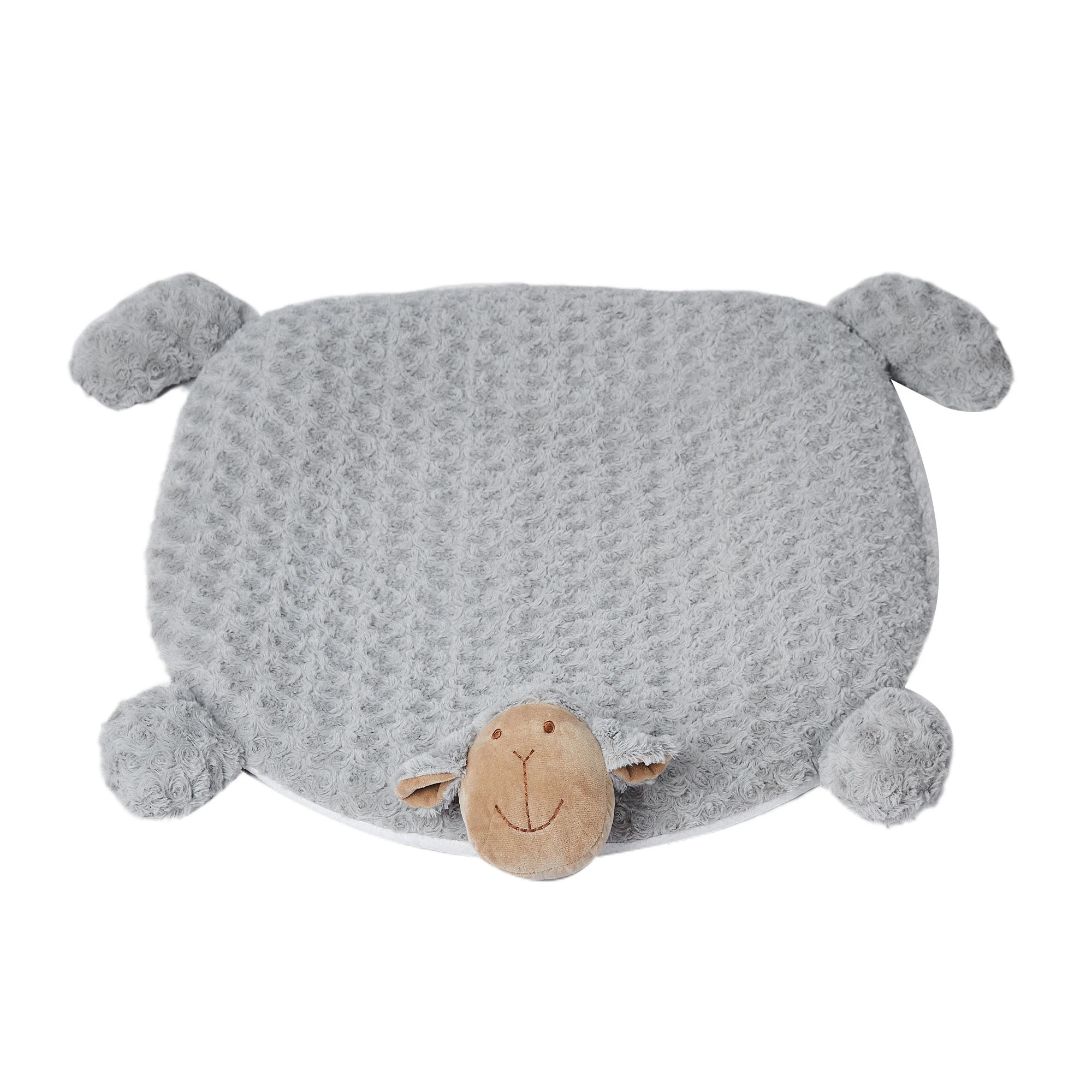 7 Pawz Large Pet Calming Bed With Squeaky Toy Grey, 7 of 7