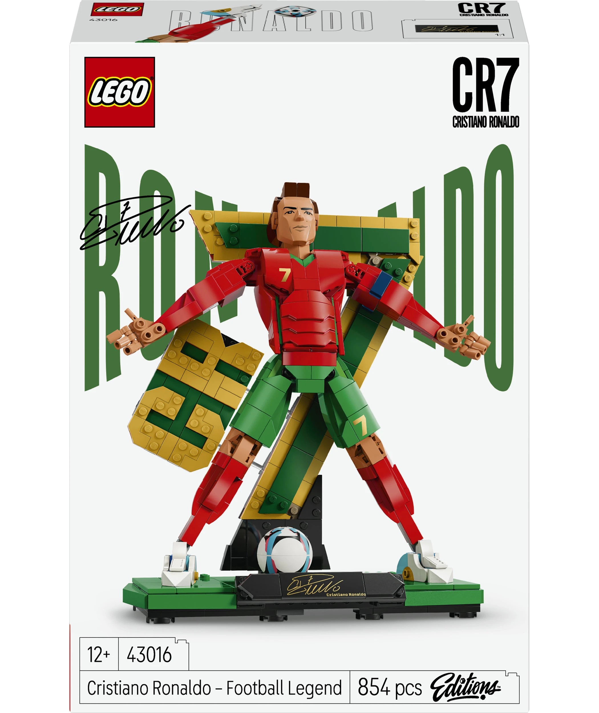 1 LEGO Editions Football Cristiano Ronaldo - Football Legend 43016, 1 of 10