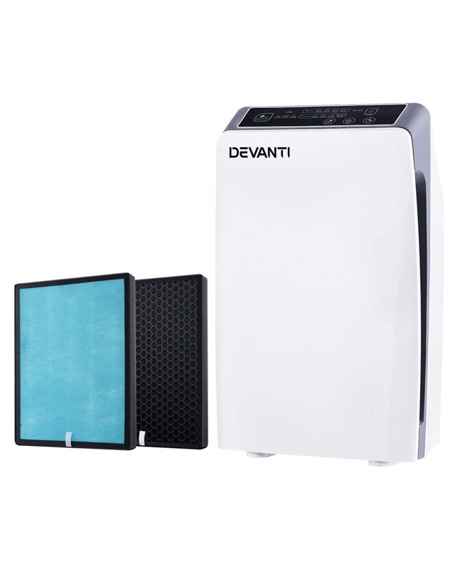 Devanti Air Purifier 4 Stage HEPA w/Replacement Filter - M