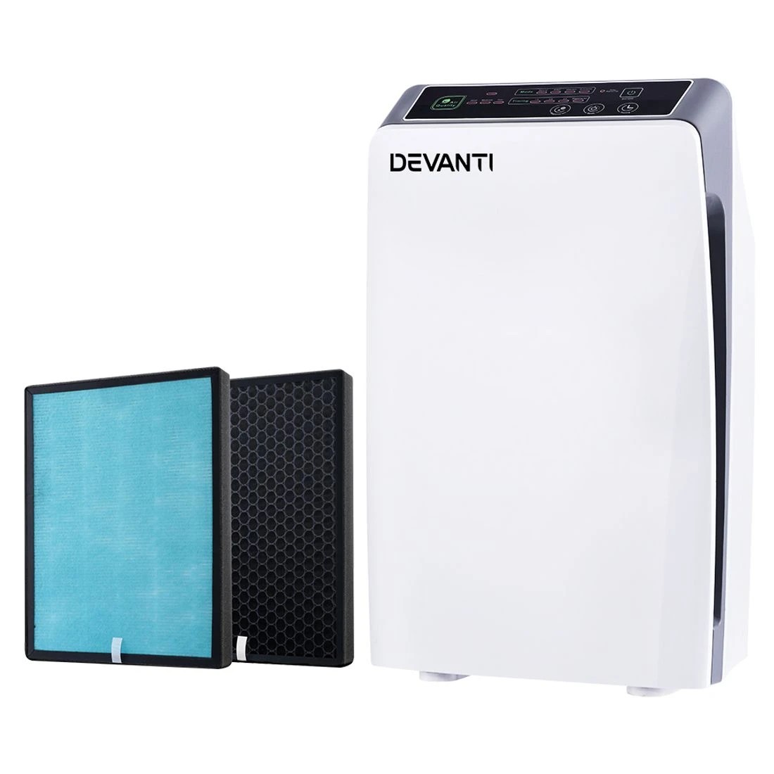 1 Devanti Air Purifier 4 Stage HEPA w/Replacement Filter - Multi, 1 of 4