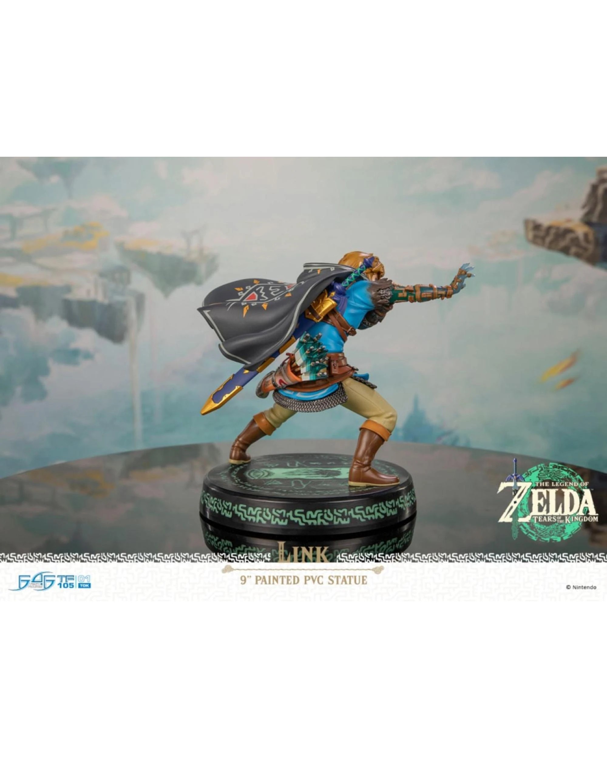 6 The Legend of Zelda: Tears of the Kingdom Link PVC Statue, 6 of 8