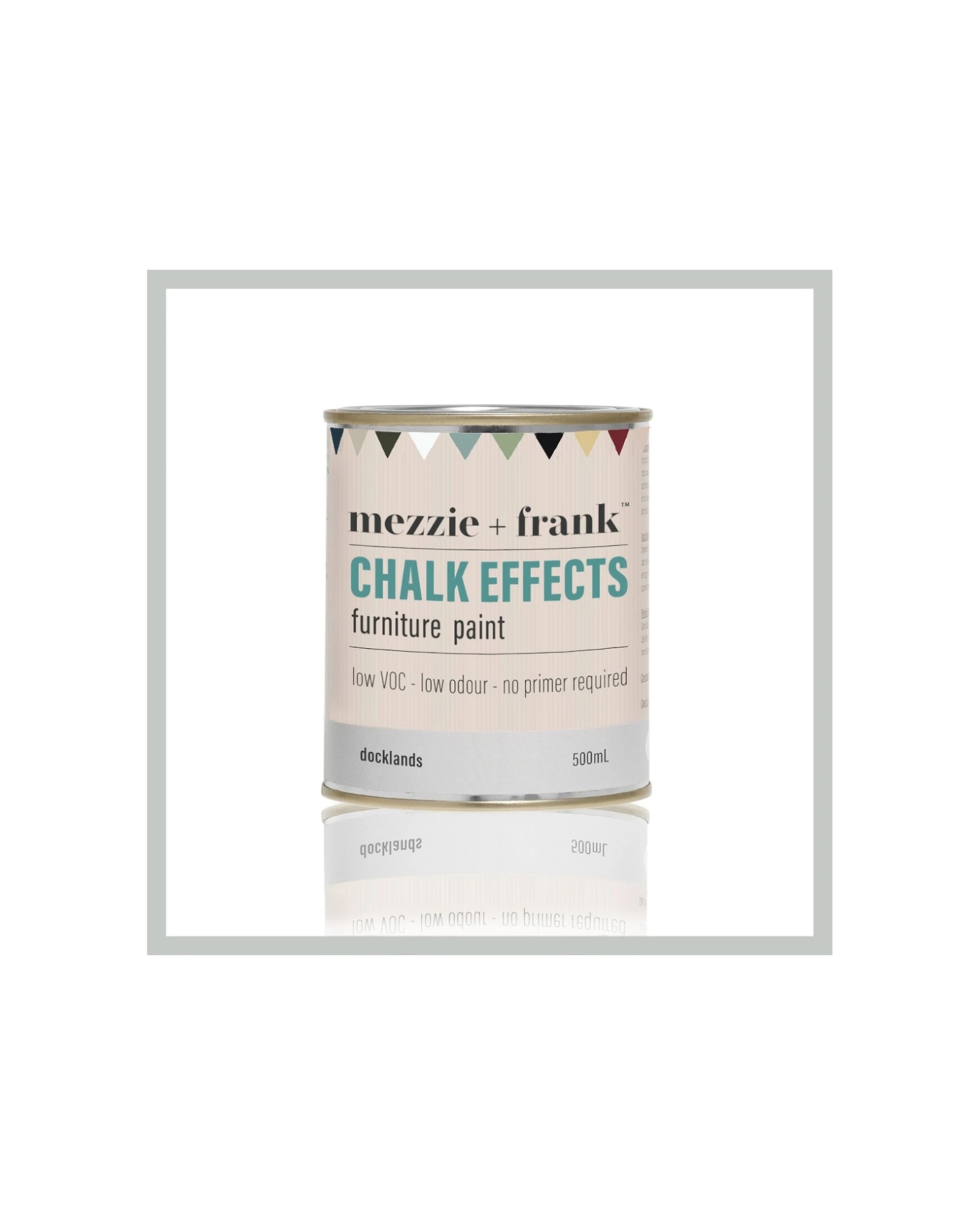5 Mezzie+Frank Chalk Effect 0.5L Interior Water Based Furniture Paint Docklands - Multi, 5 of 5