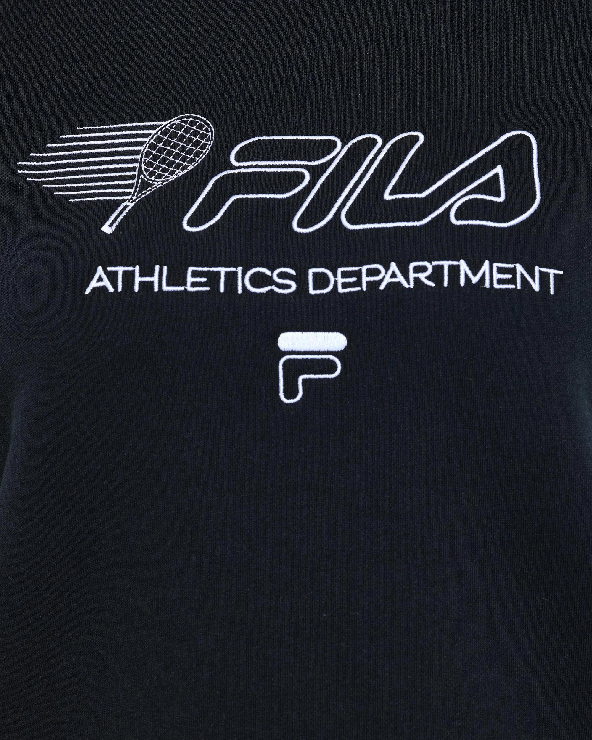 5 Fila Laila Crew Neck Sweatshirt BLACK, 5 of 6