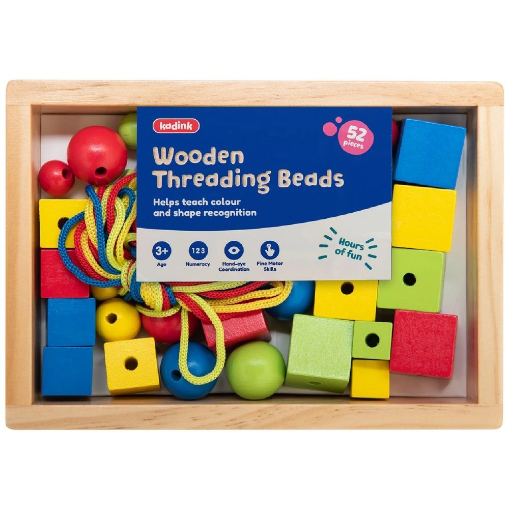 1 Kadink Wooden Threading Beads, 1 of 5