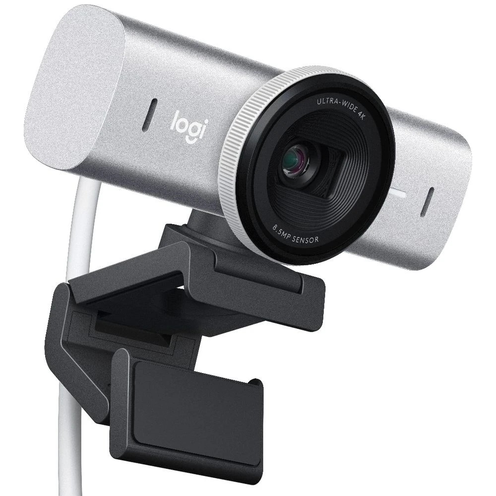 5 Logitech MX Brio 4K Webcam Pale Grey, 5 of 8