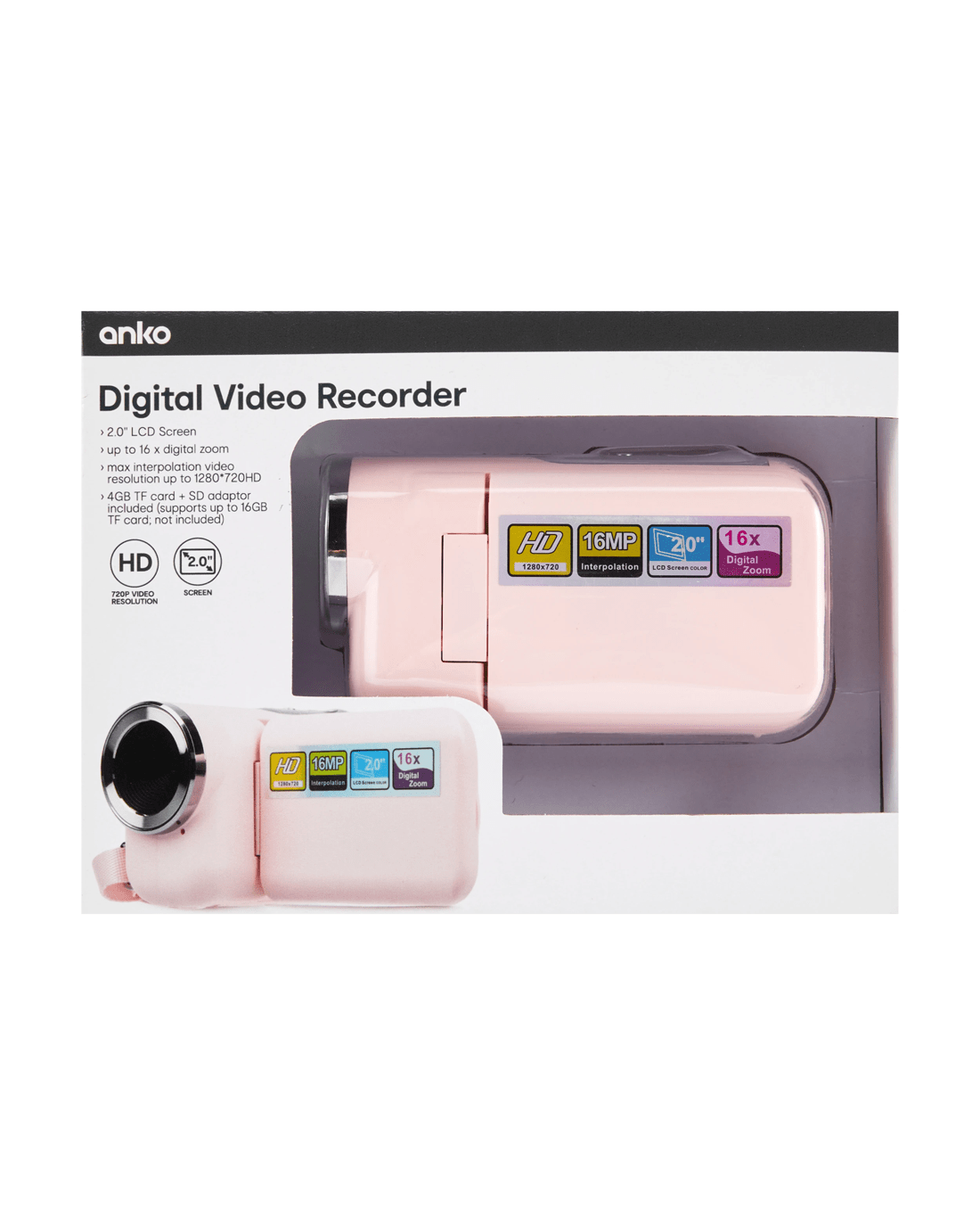 7 Digital Video Recorder - Blush Pink, 7 of 8