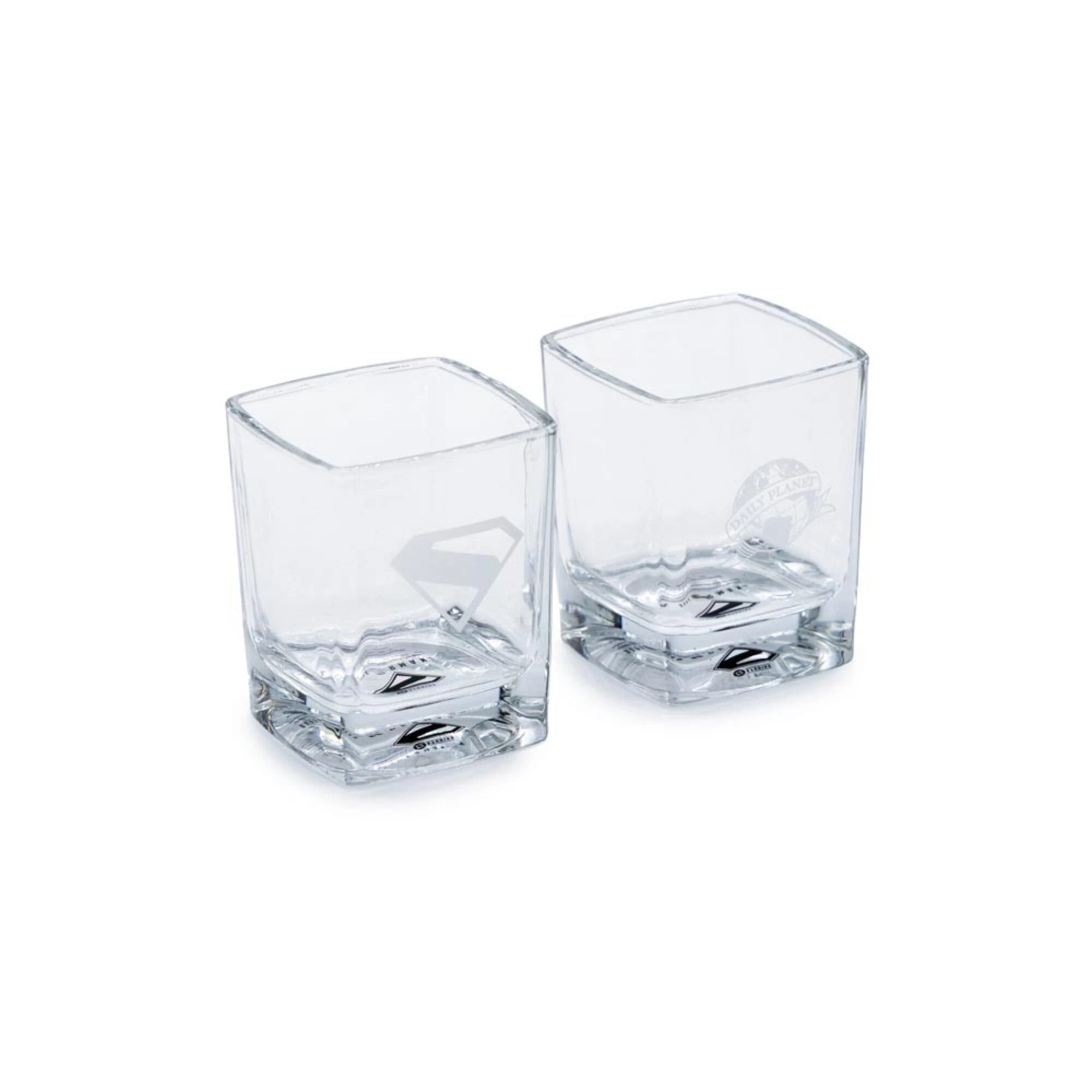 2 DC Comics - Superman Shield Premium Glass 2-Pack - Clear, 2 of 2