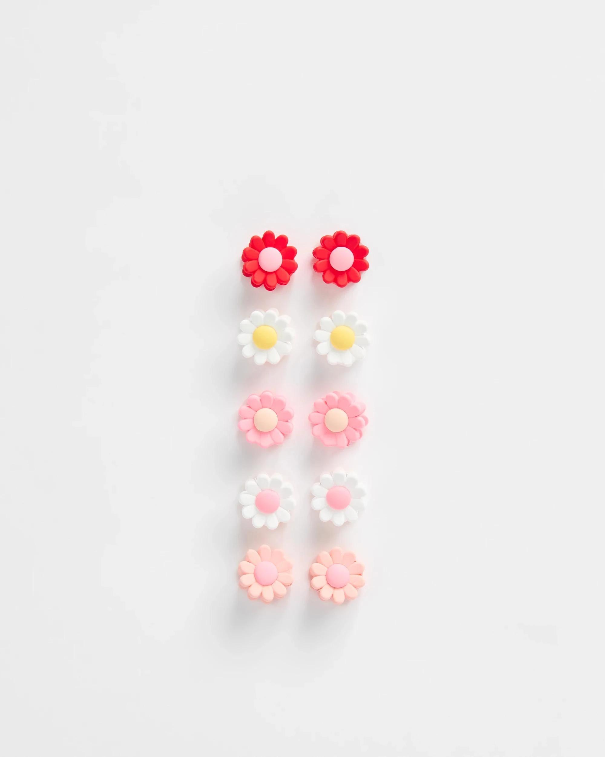 1 Target Kids Kids 10 Pack Mini Flower Claw Clips MULTI-COLOURED, 1 of 1