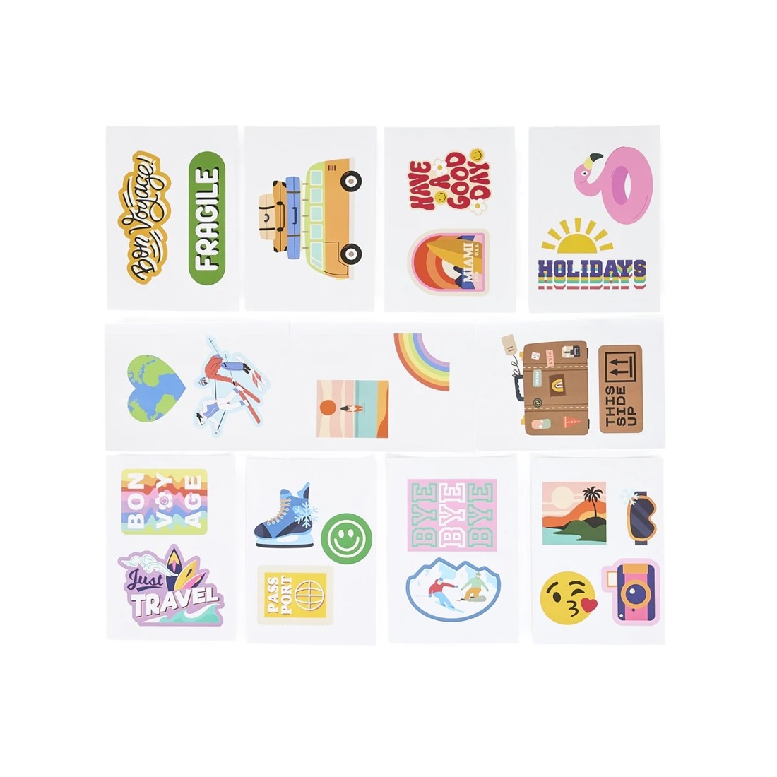 5 Travel Stickers - Assorted, 5 of 10