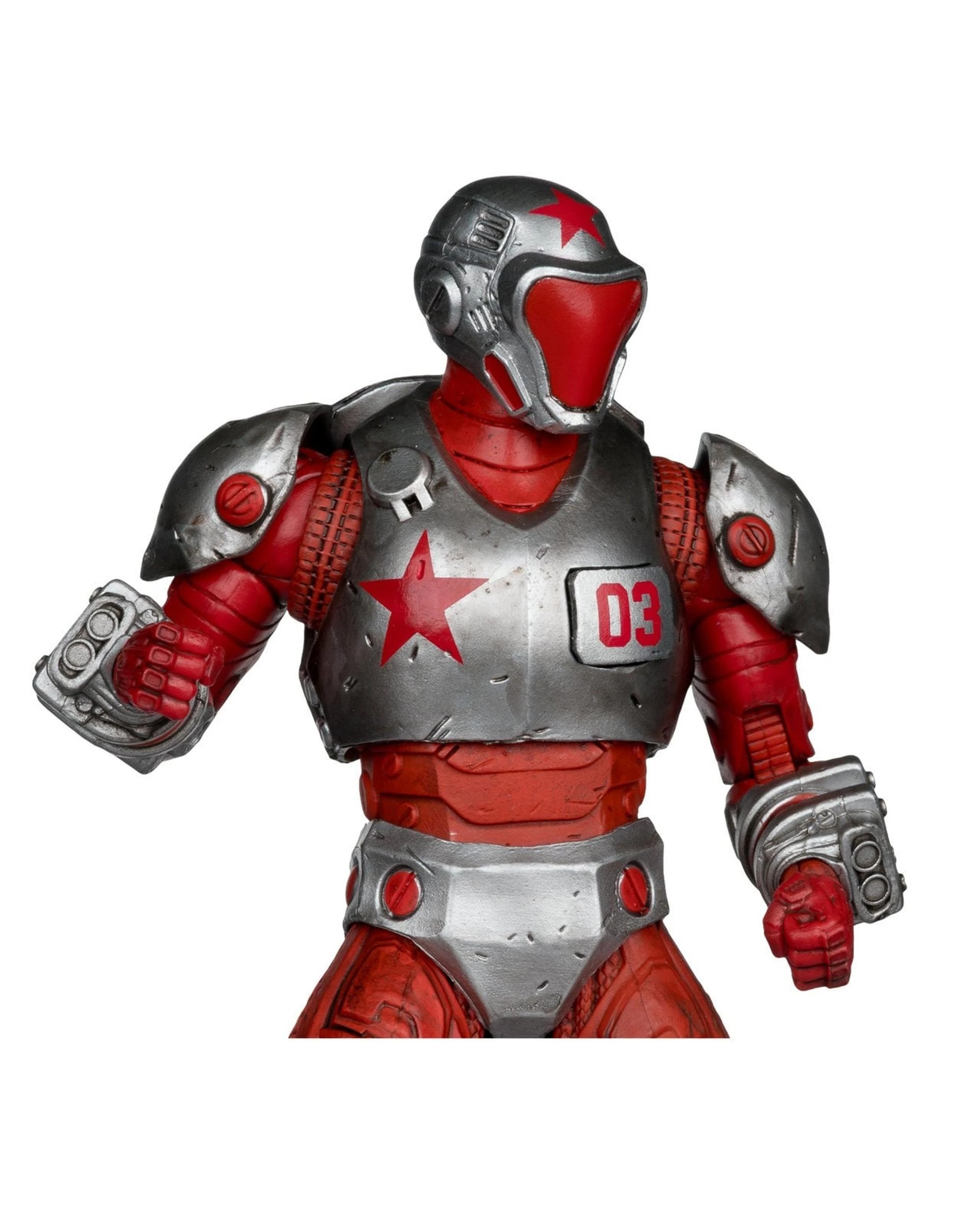 6 DC Multiverse Justice League: Generation Lost Rocket Red Brigade 7 inch Action Figure, 6 of 9