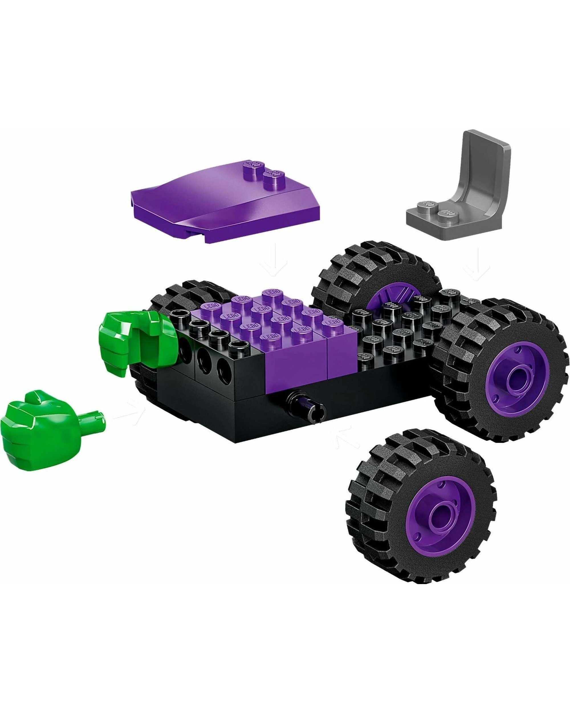 5 LEGO 10782 Hulk vs. Rhino Truck Showdown: Spidey & Friends, 5 of 5