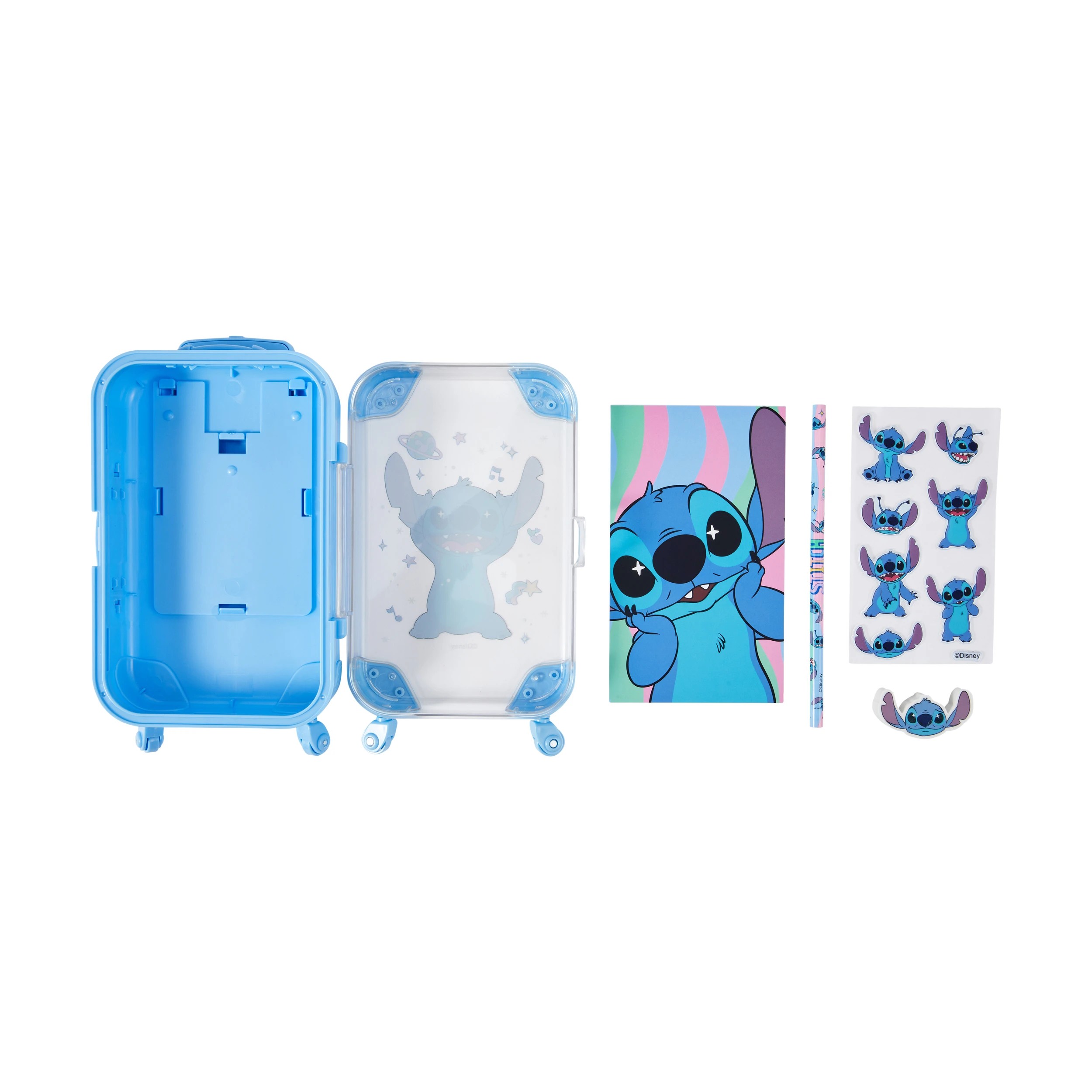 2 Disney Stitch Stationery Set with Suitcase, 2 of 7