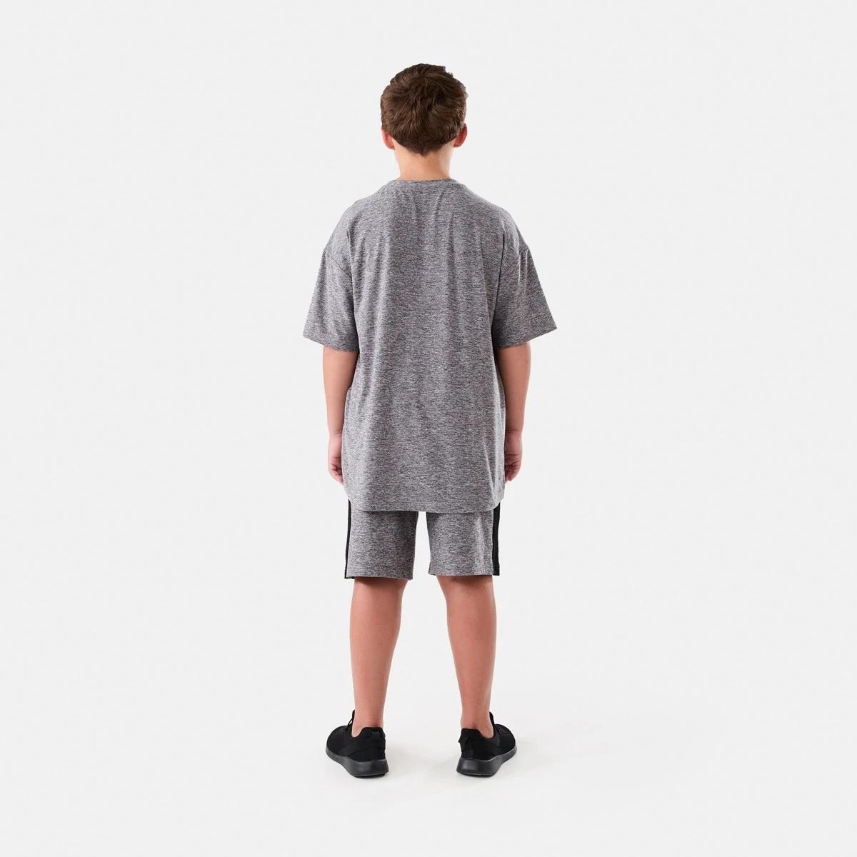 7 Active Kids Knit Shorts TEXTURED SPORT GREY, 7 of 7
