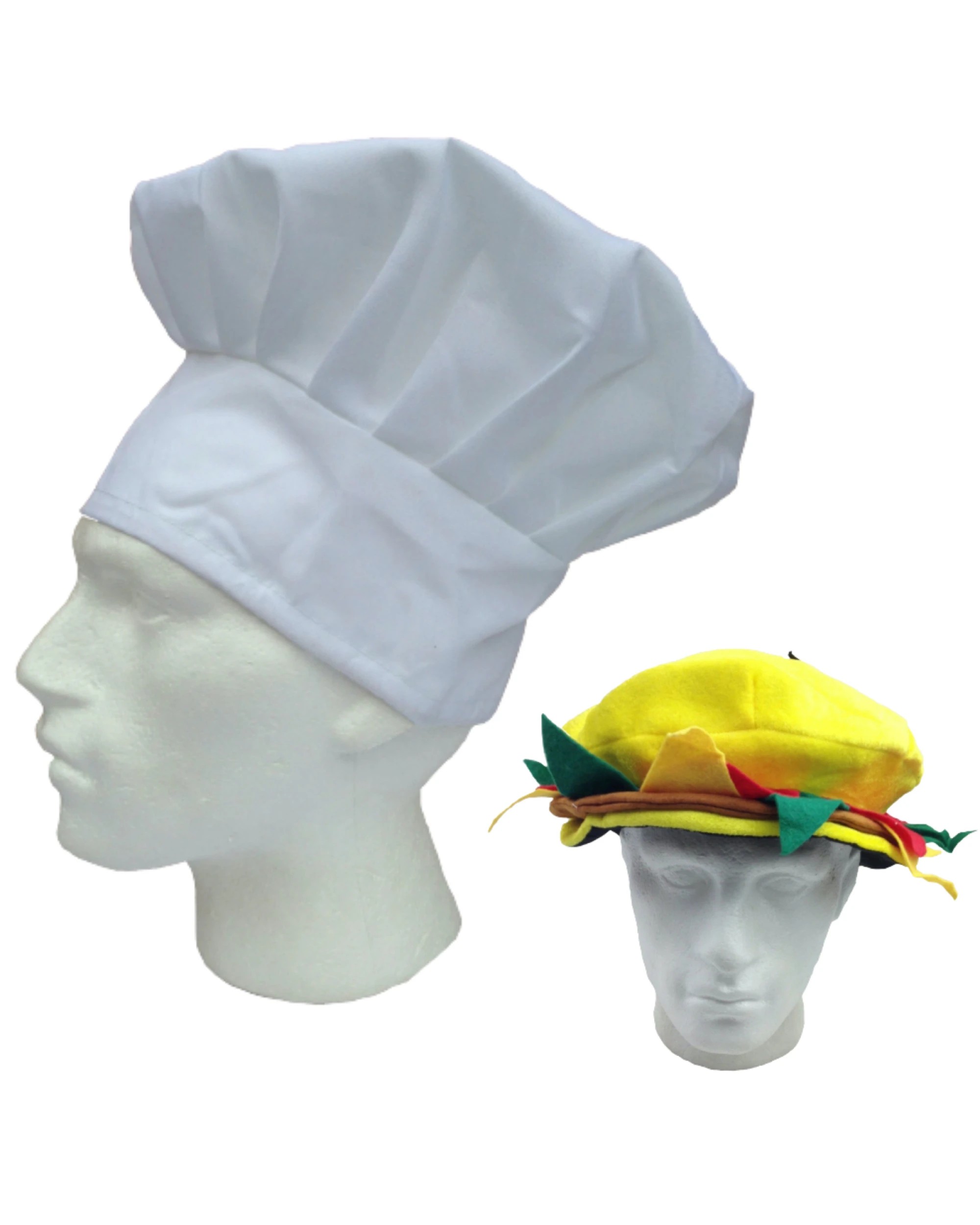 1 BR Costumes Chefs Hat and Burger Hat Set for Halloween Costume Party, 1 of 1