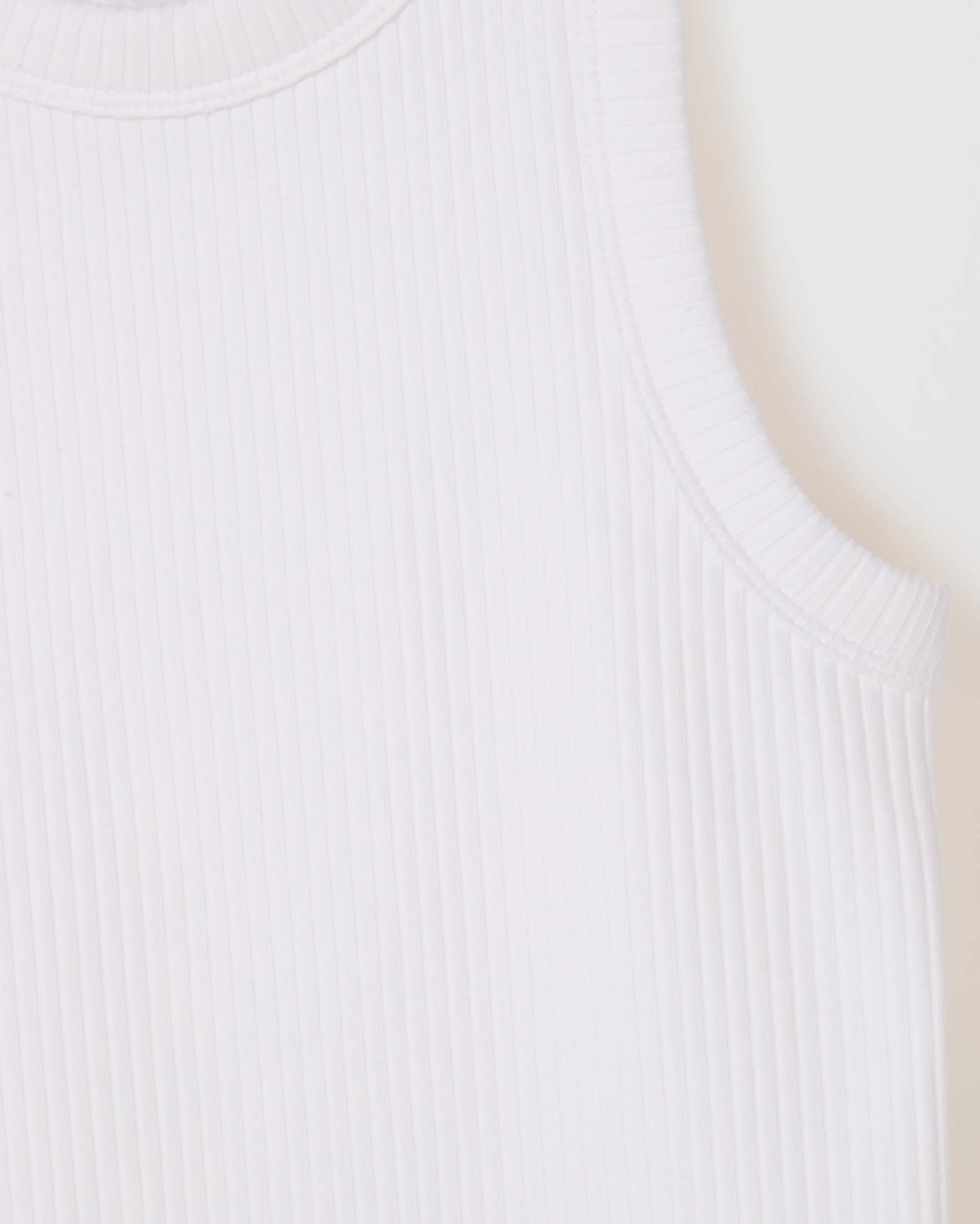 7 Target Australian Cotton Racer Back Rib Tank WHITE, 7 of 7