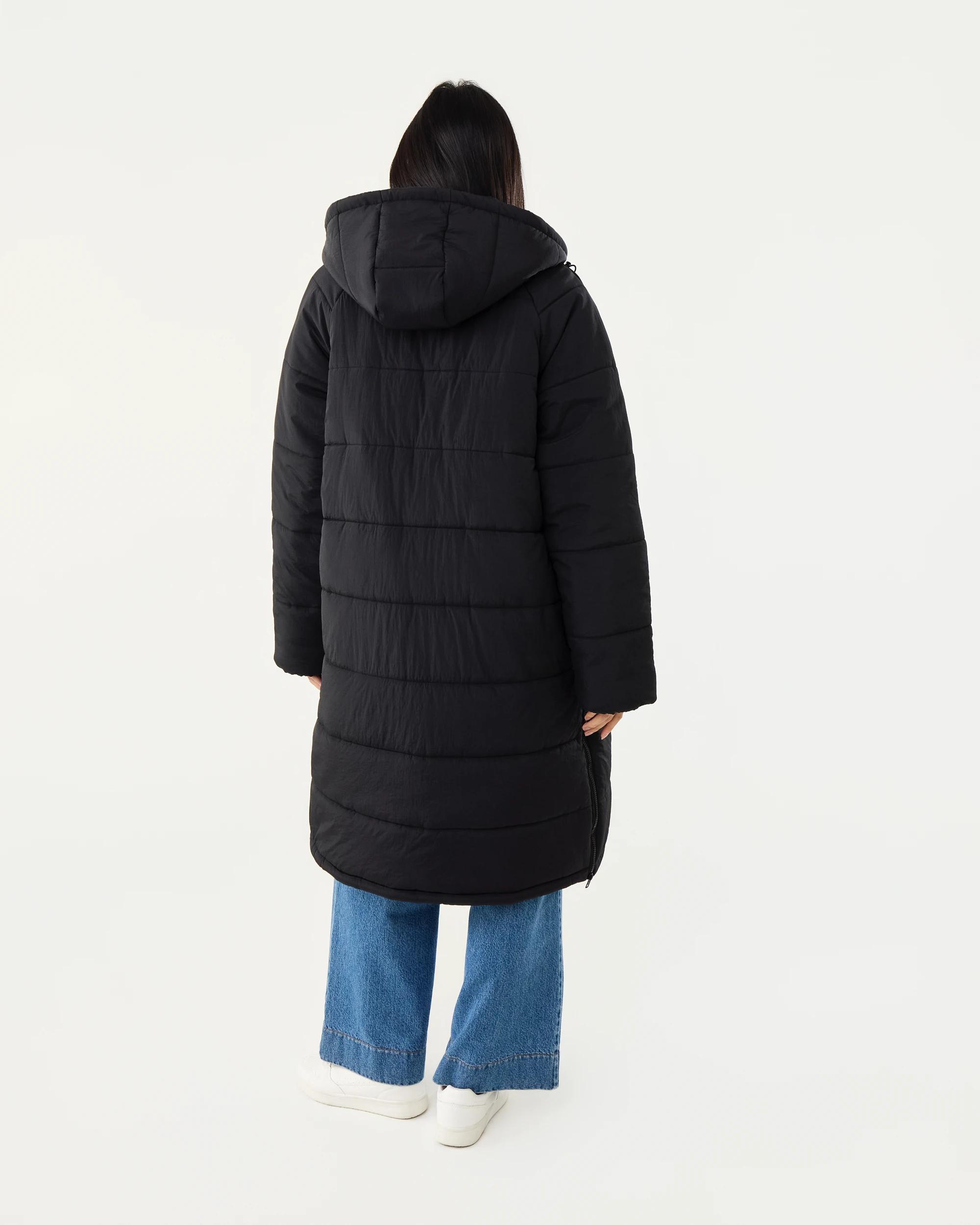4 Hybrid Puffer Jacket Black, 4 of 9
