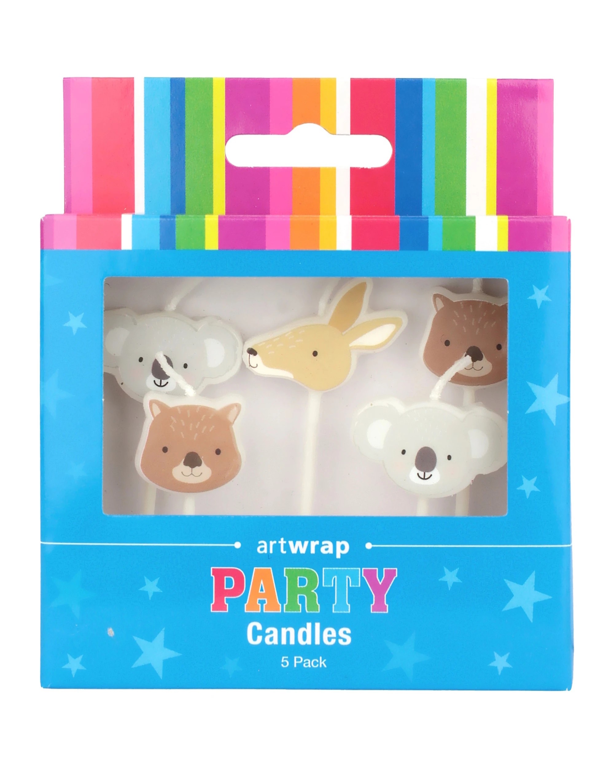 1 Artwrap Australian Bush Buddies Candles Set of 5, 1 of 1
