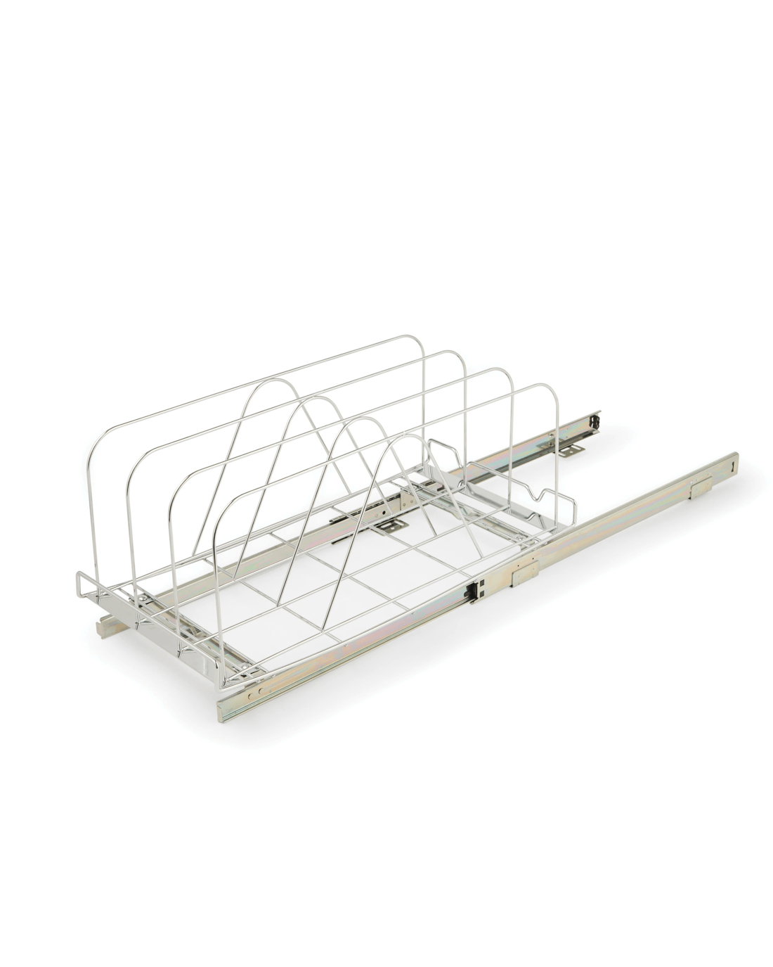 8 Chrome Pull-out Drawer Sliding Organiser, 8 of 10