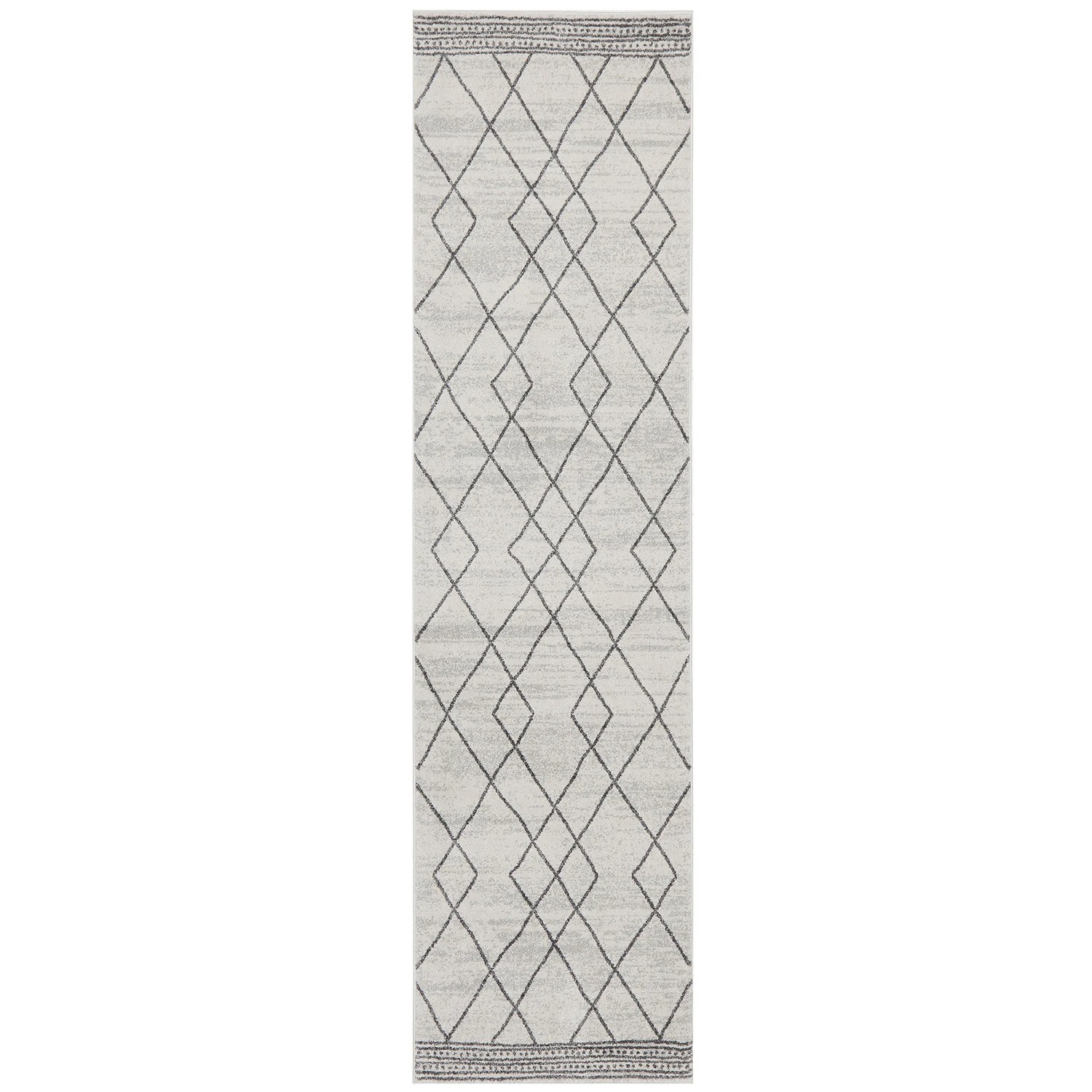 2 Common Ground Rugs Elysium Gina Runner 400x80cm - Large Runner Power Loomed Pet Friendly Rug - Natural, 2 of 4