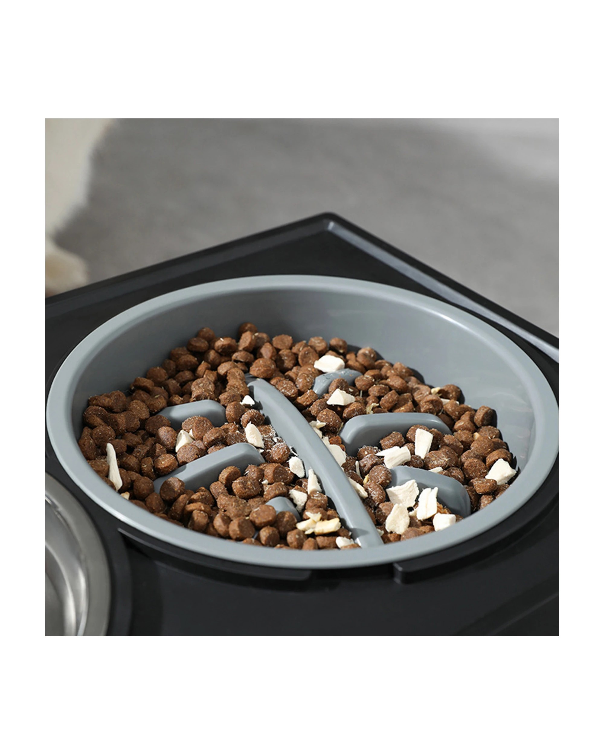 4 TODO Pet Food Bowl Pet Feeder Water Bowl Adjustable Height Elevated Dog Cat Food Bowl, 4 of 4