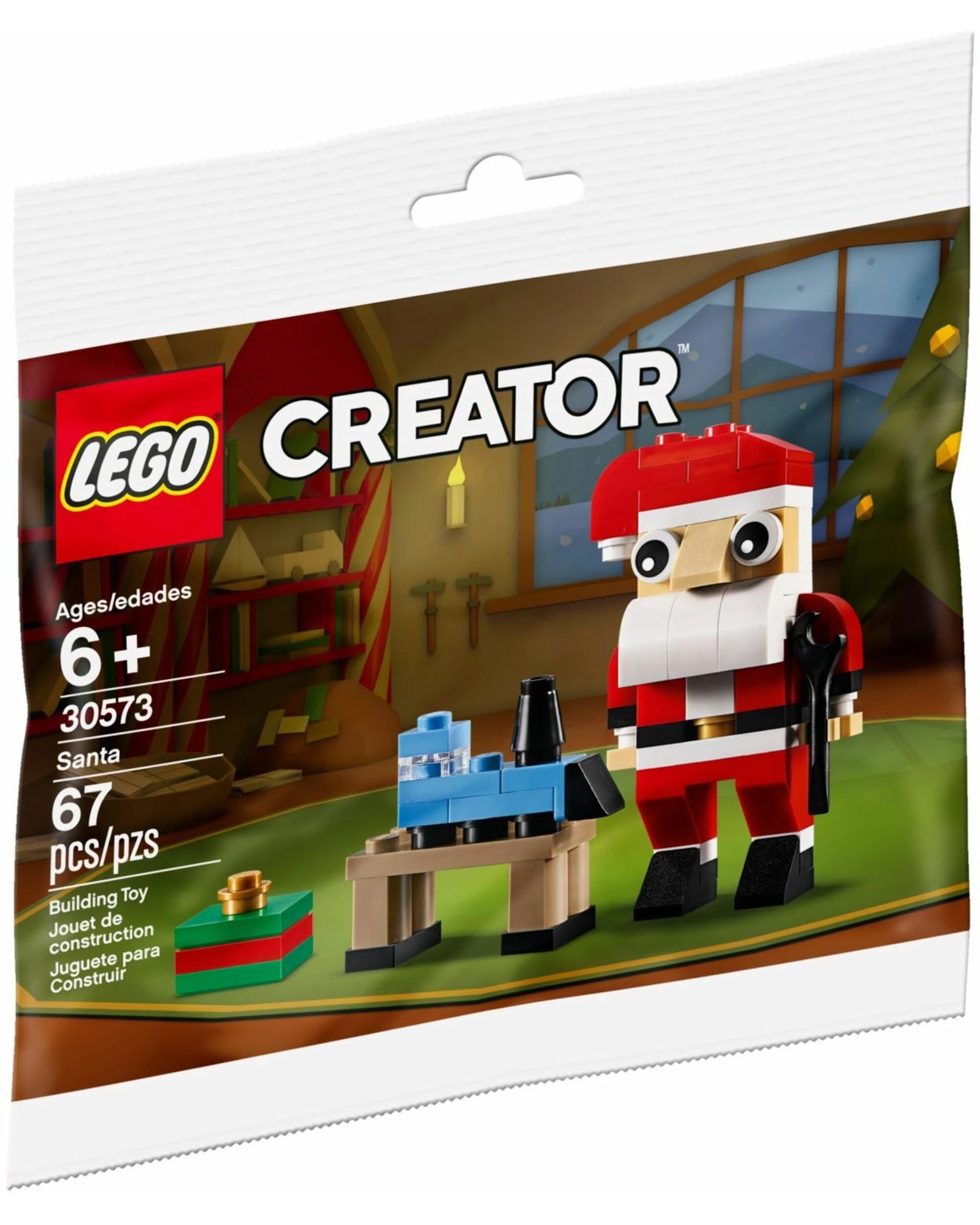 1 LEGO 30573 Santa Polybag Holiday Gift Set, 1 of 4